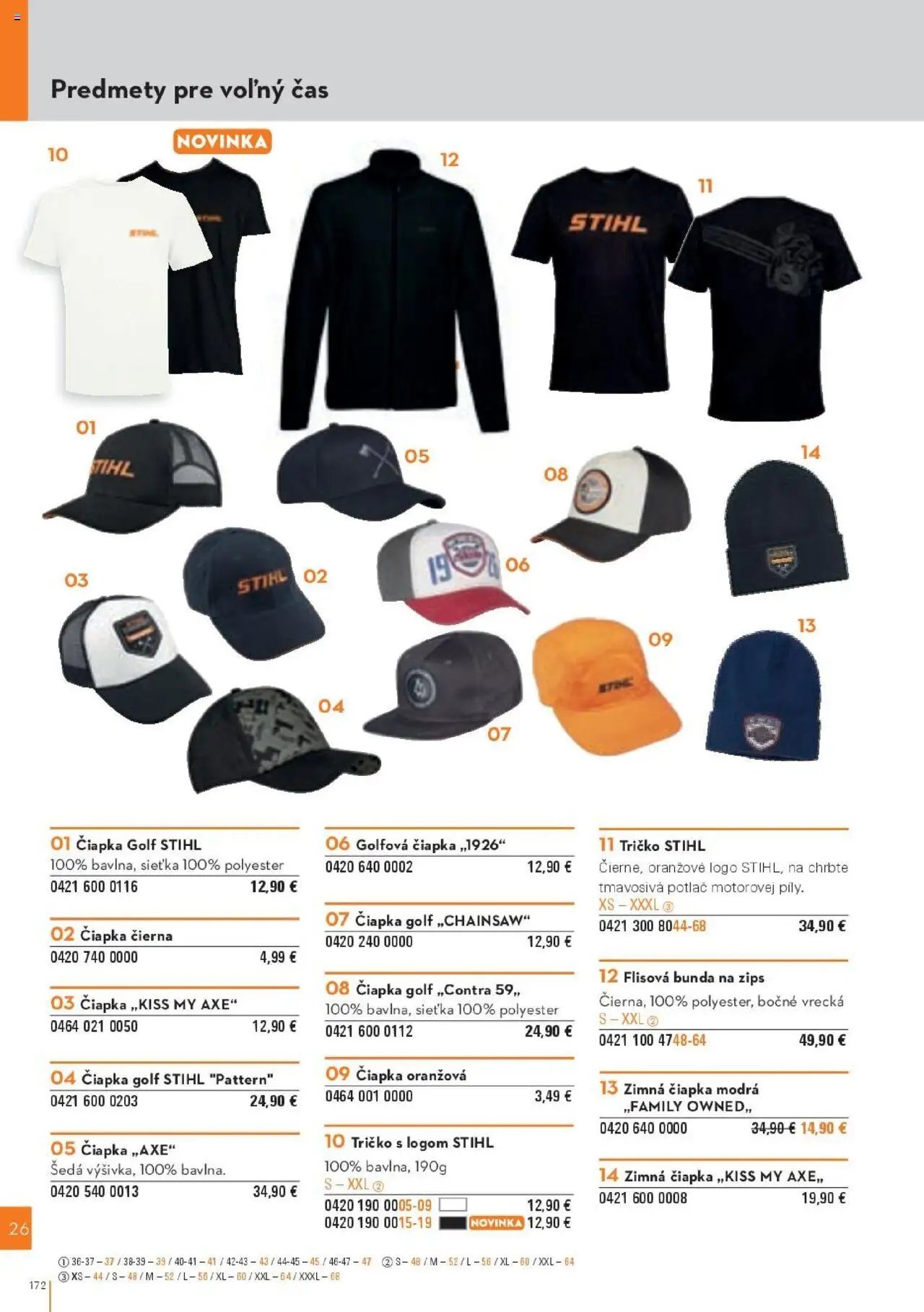 STIHL katalóg (2025-09-29 - 2025-12-31) | 172