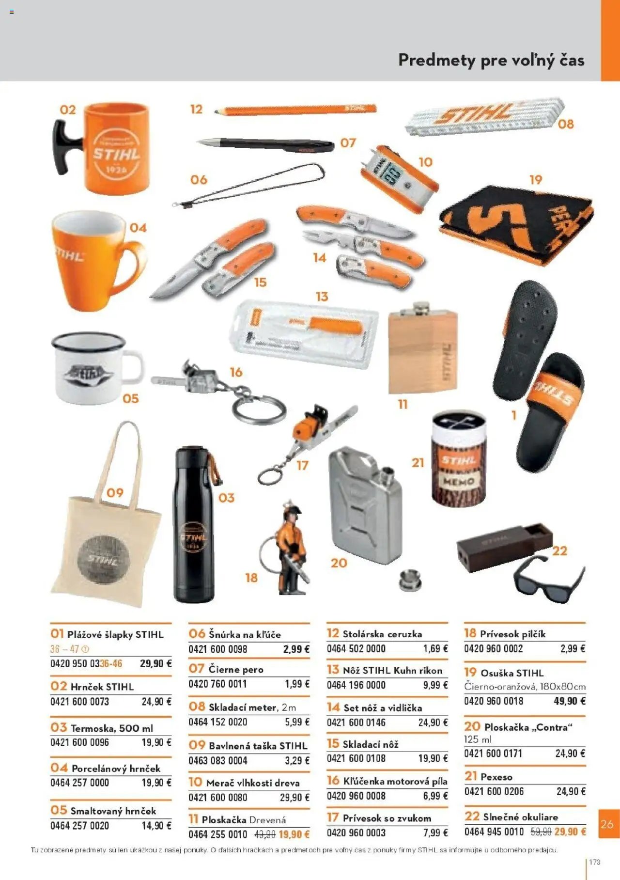 STIHL katalóg (2025-09-29 - 2025-12-31) | 173