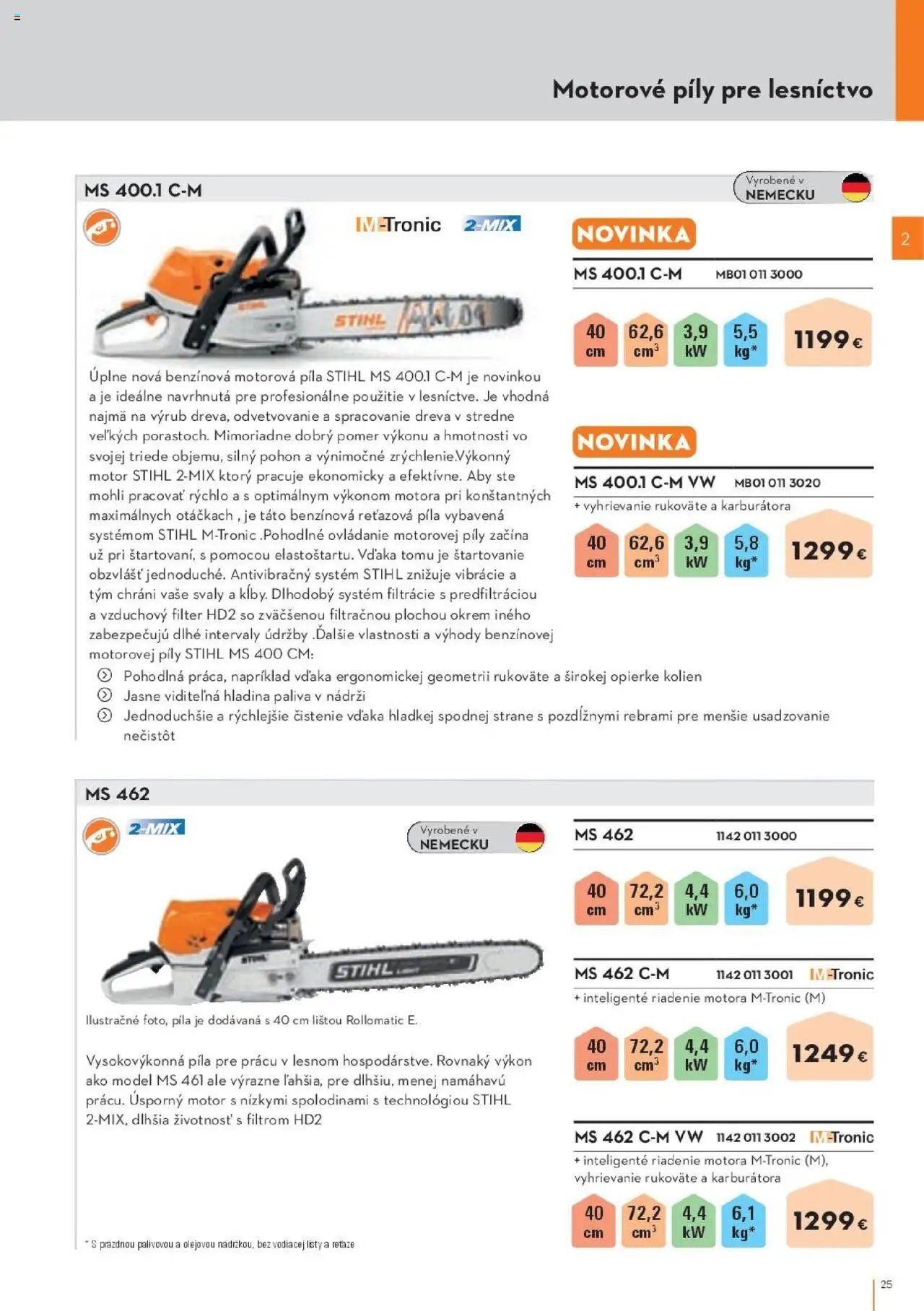 STIHL katalóg (2025-09-29 - 2025-12-31) | 25