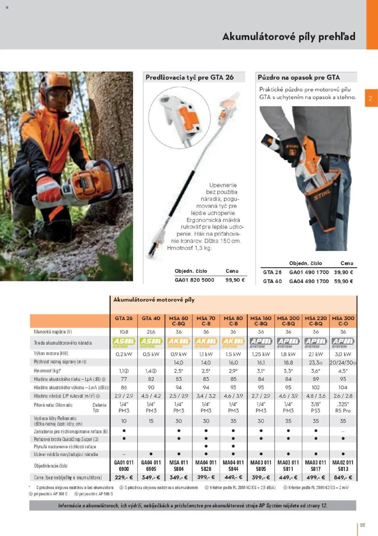 STIHL katalóg (2025-09-29 - 2025-12-31) | 35