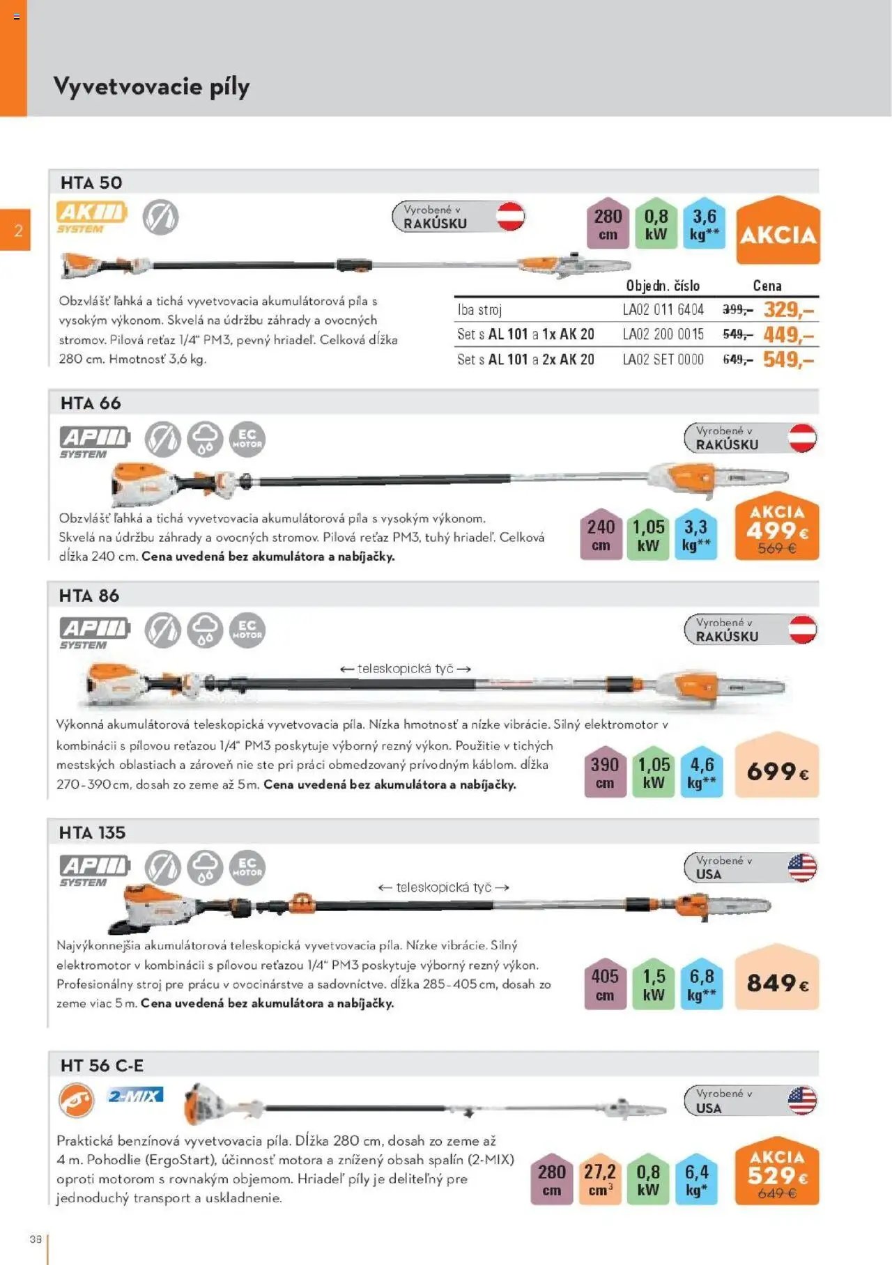 STIHL katalóg (2025-09-29 - 2025-12-31) | 38