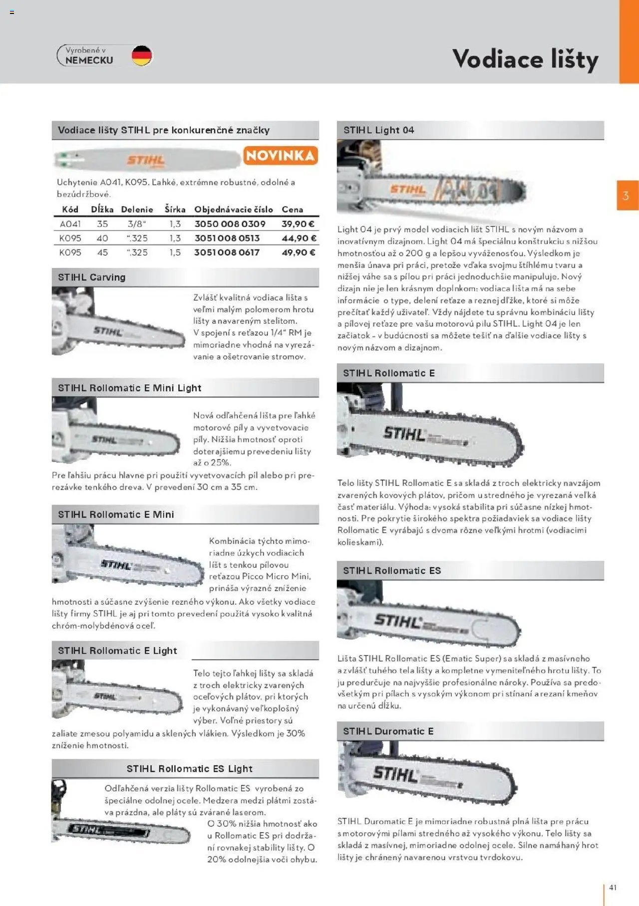 STIHL katalóg (2025-09-29 - 2025-12-31) | 41