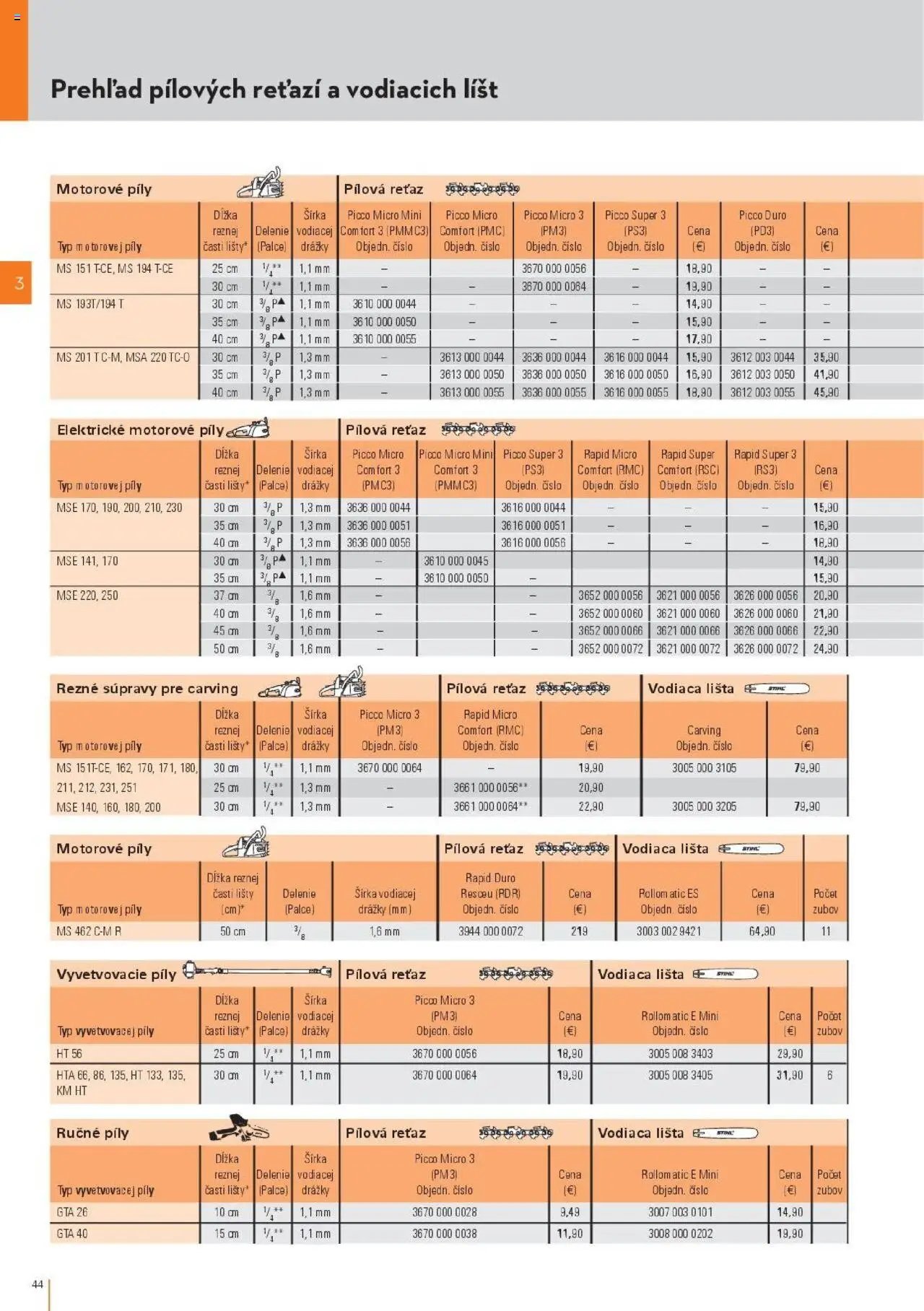 STIHL katalóg (2025-09-29 - 2025-12-31) | 44