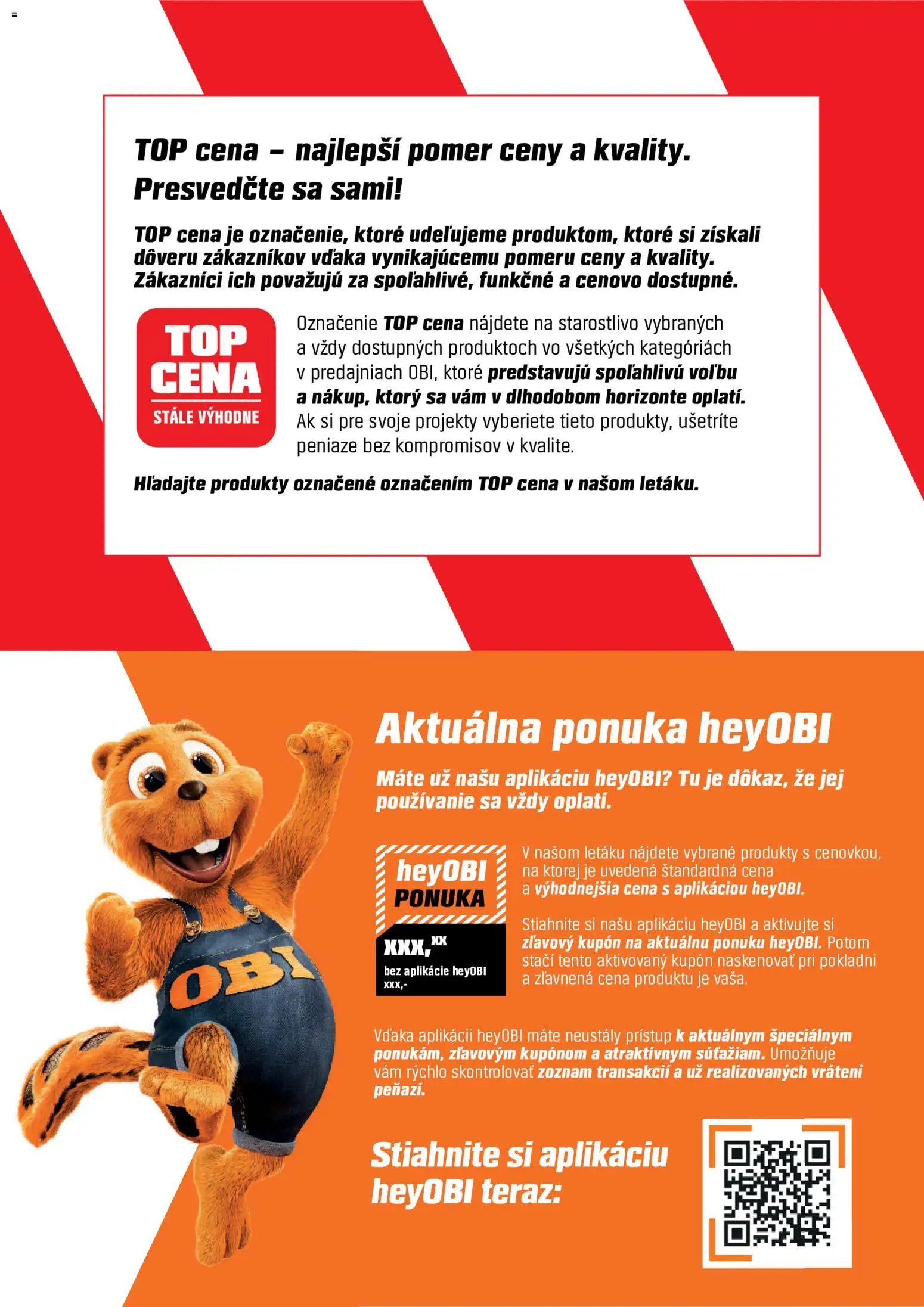 OBI leták
