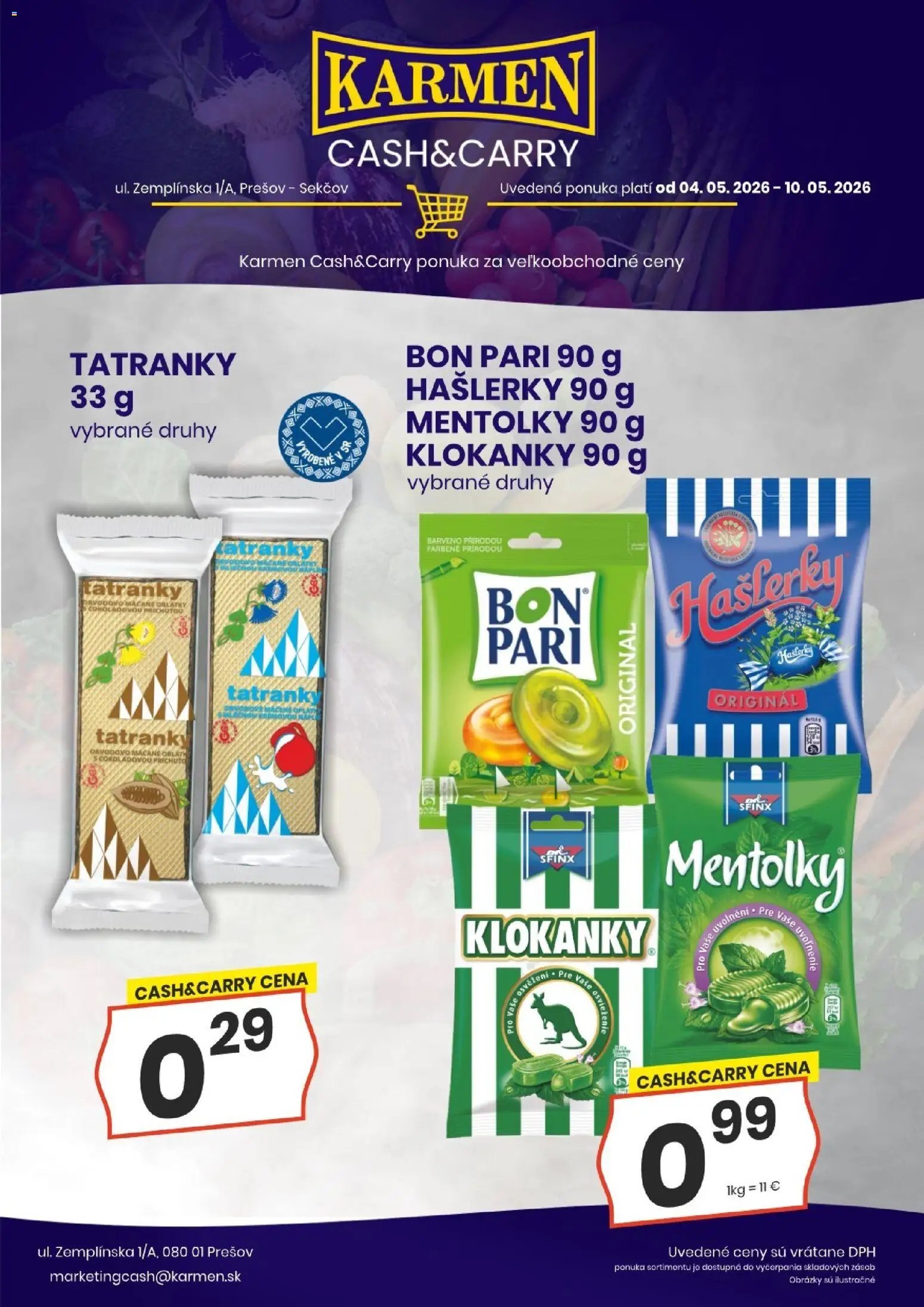KARMEN CBA Cash & Carry (2026-05-04 - 2026-05-10) | 10