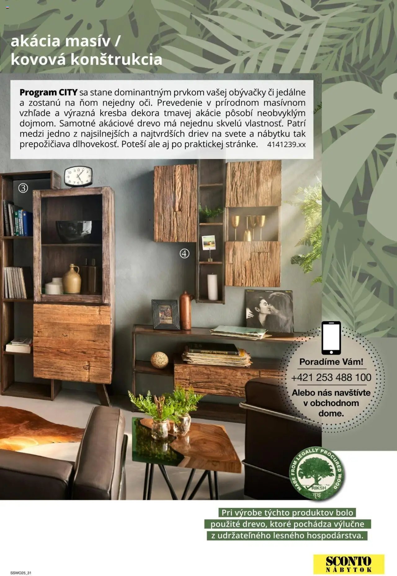 Sconto nábytok - nábytok z masívu (2025-02-26 - 2026-12-31) | 31