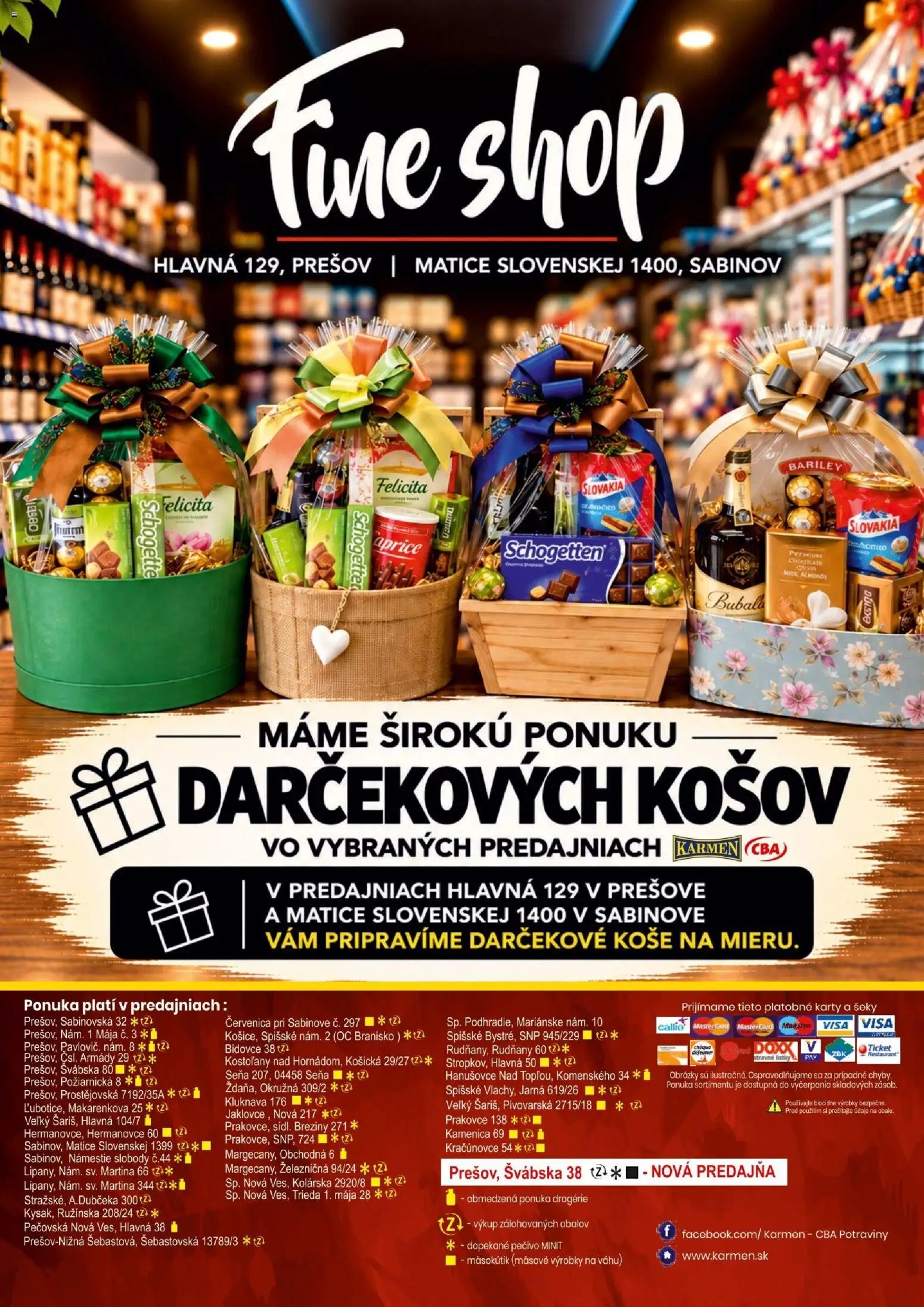 KARMEN CBA leták