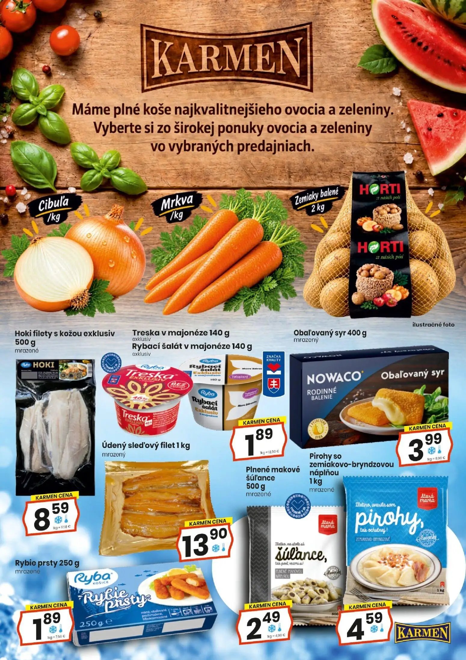 KARMEN CBA leták