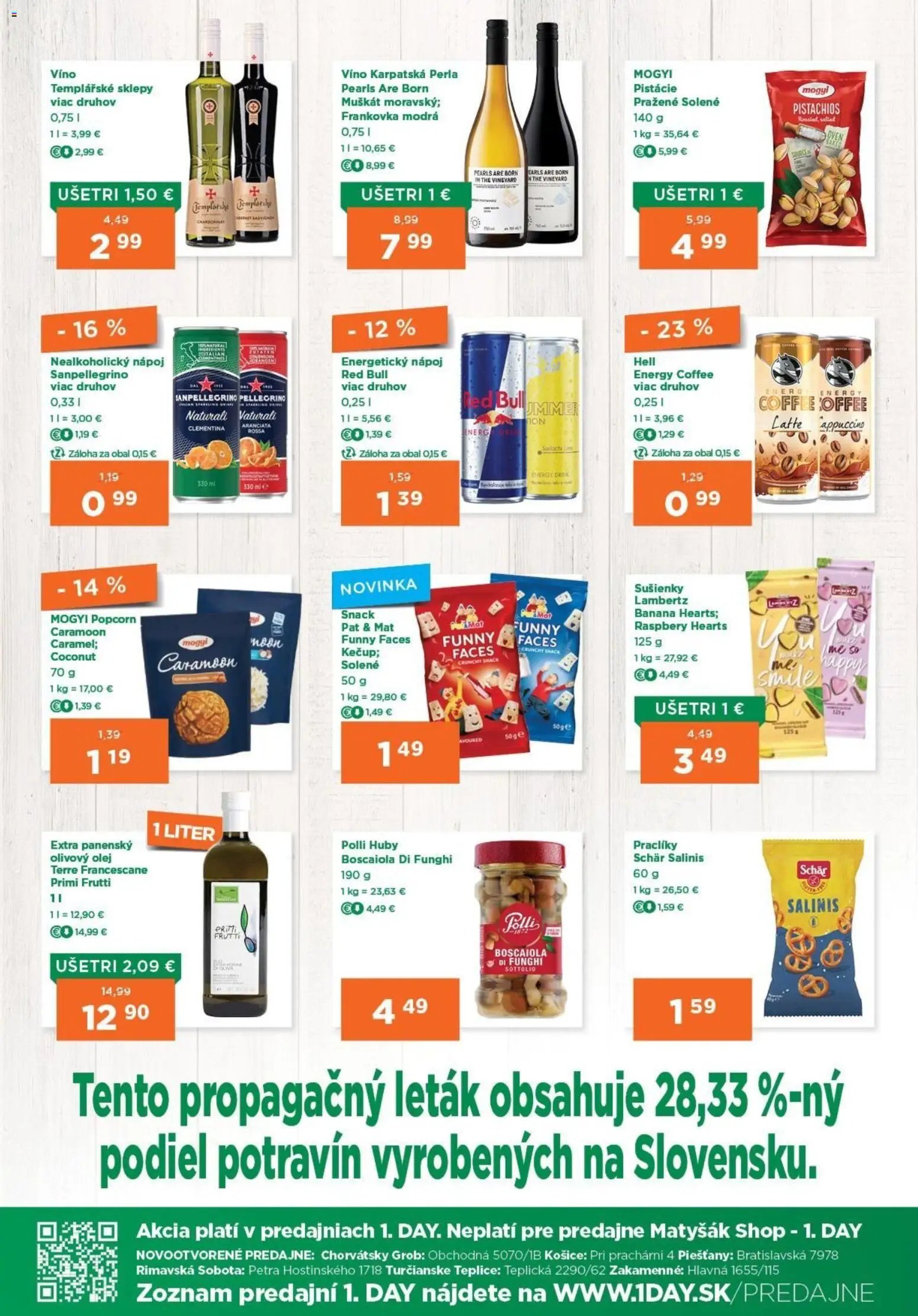 1day leták