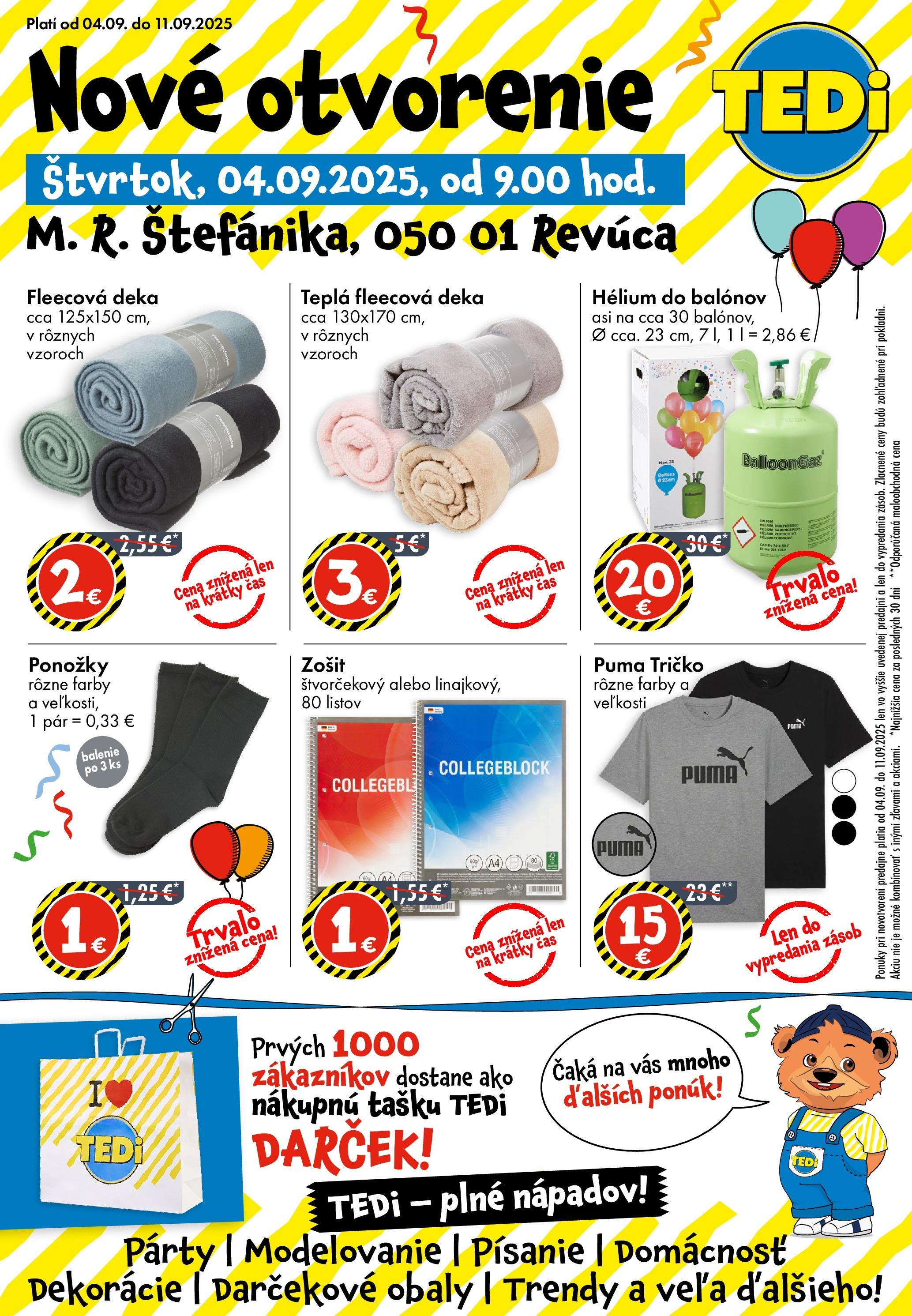 TEDi leták (2025-09-04 - 2025-09-11) | 1