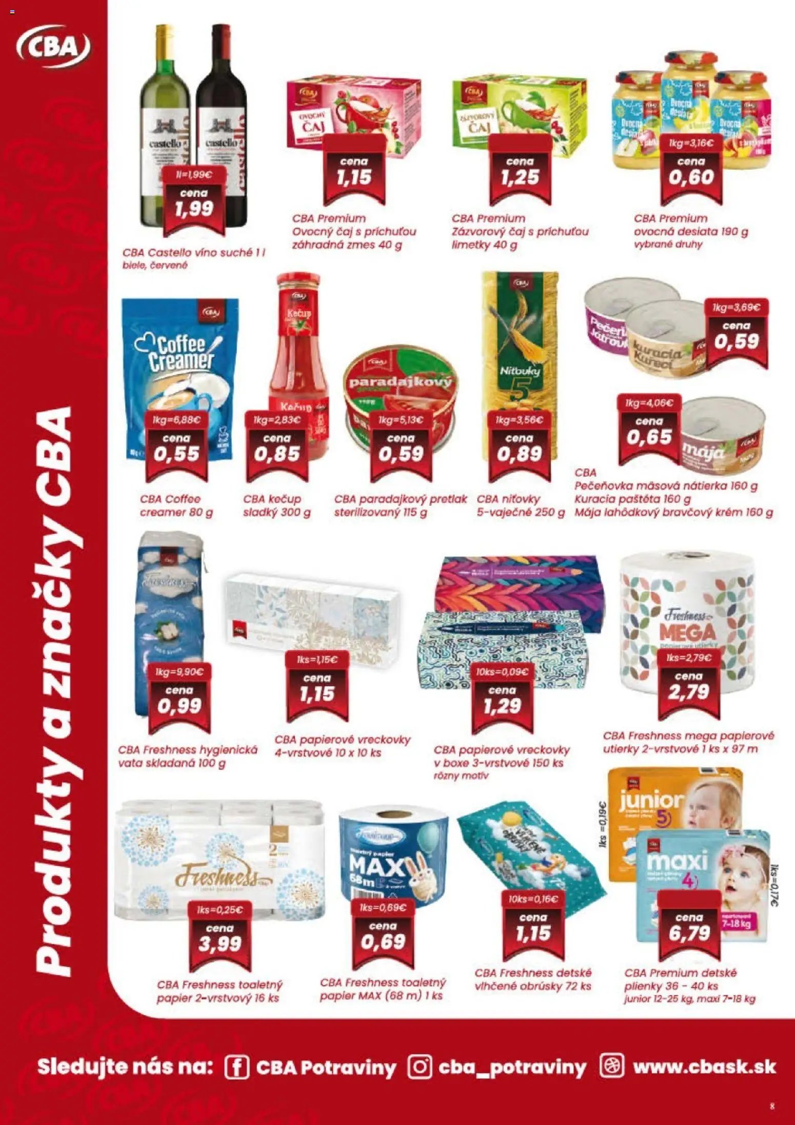 KARMEN CBA leták (2026-01-08 - 2026-01-21) | 8