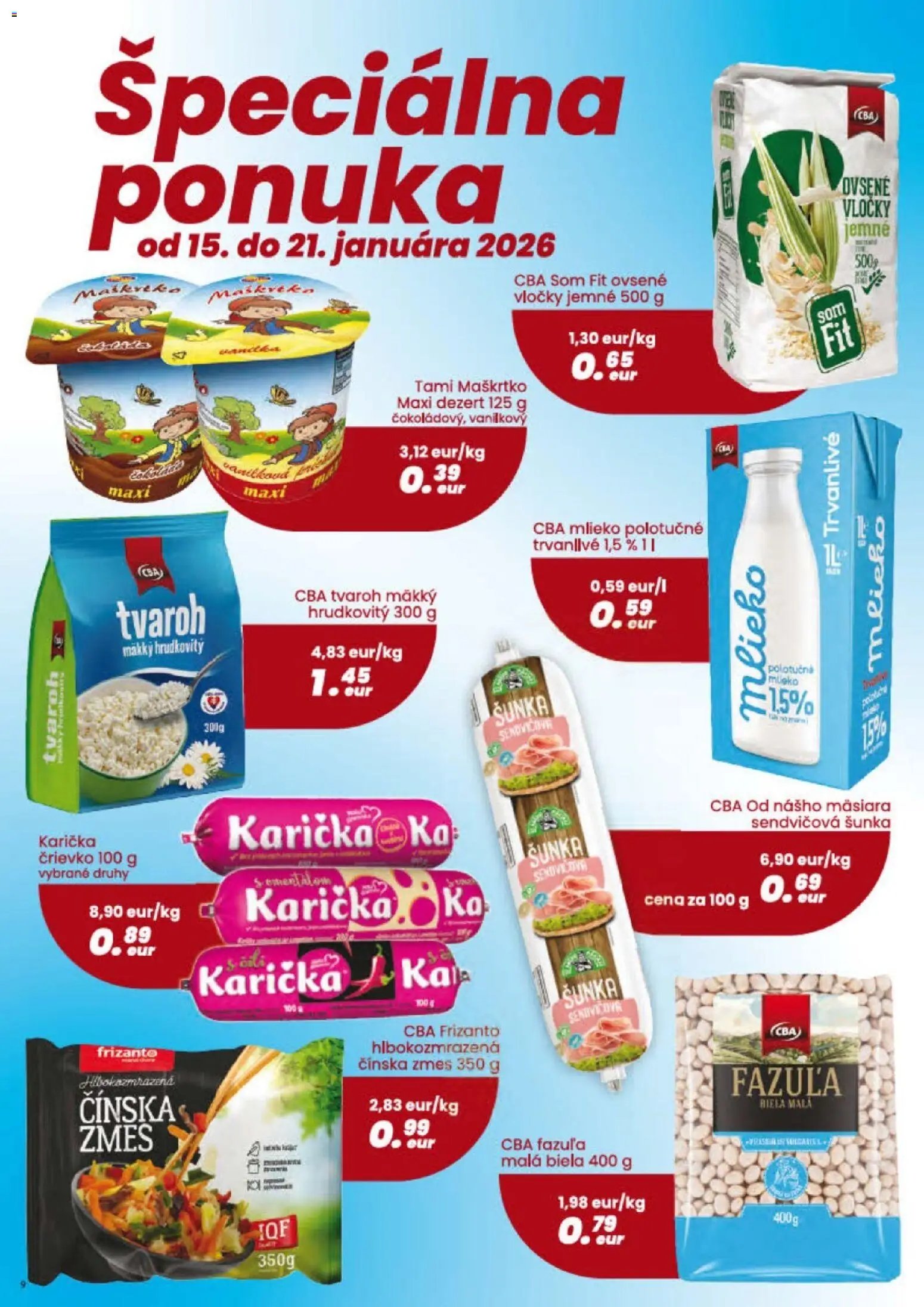 KARMEN CBA leták (2026-01-08 - 2026-01-21) | 9