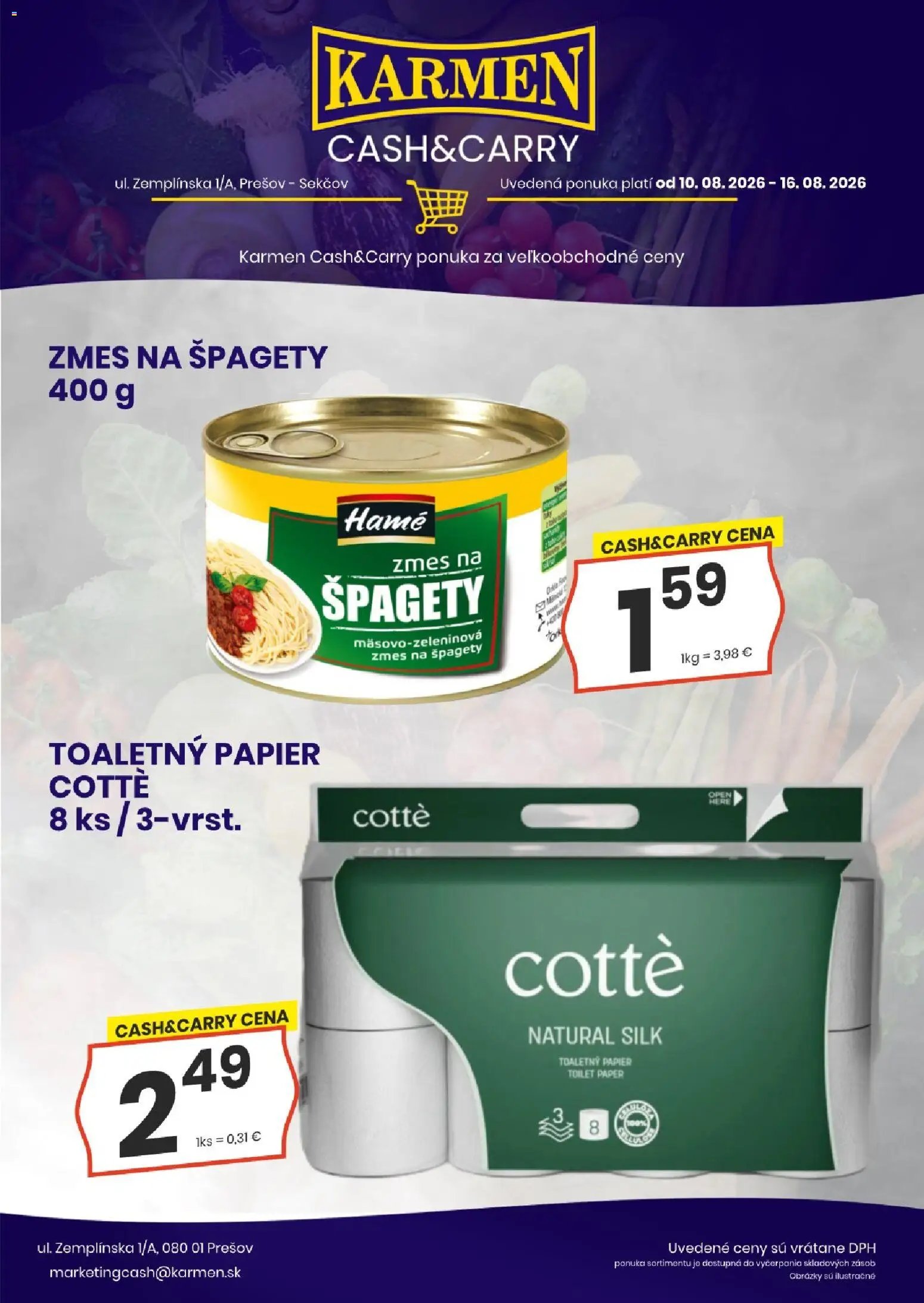 KARMEN CBA Cash & Carry