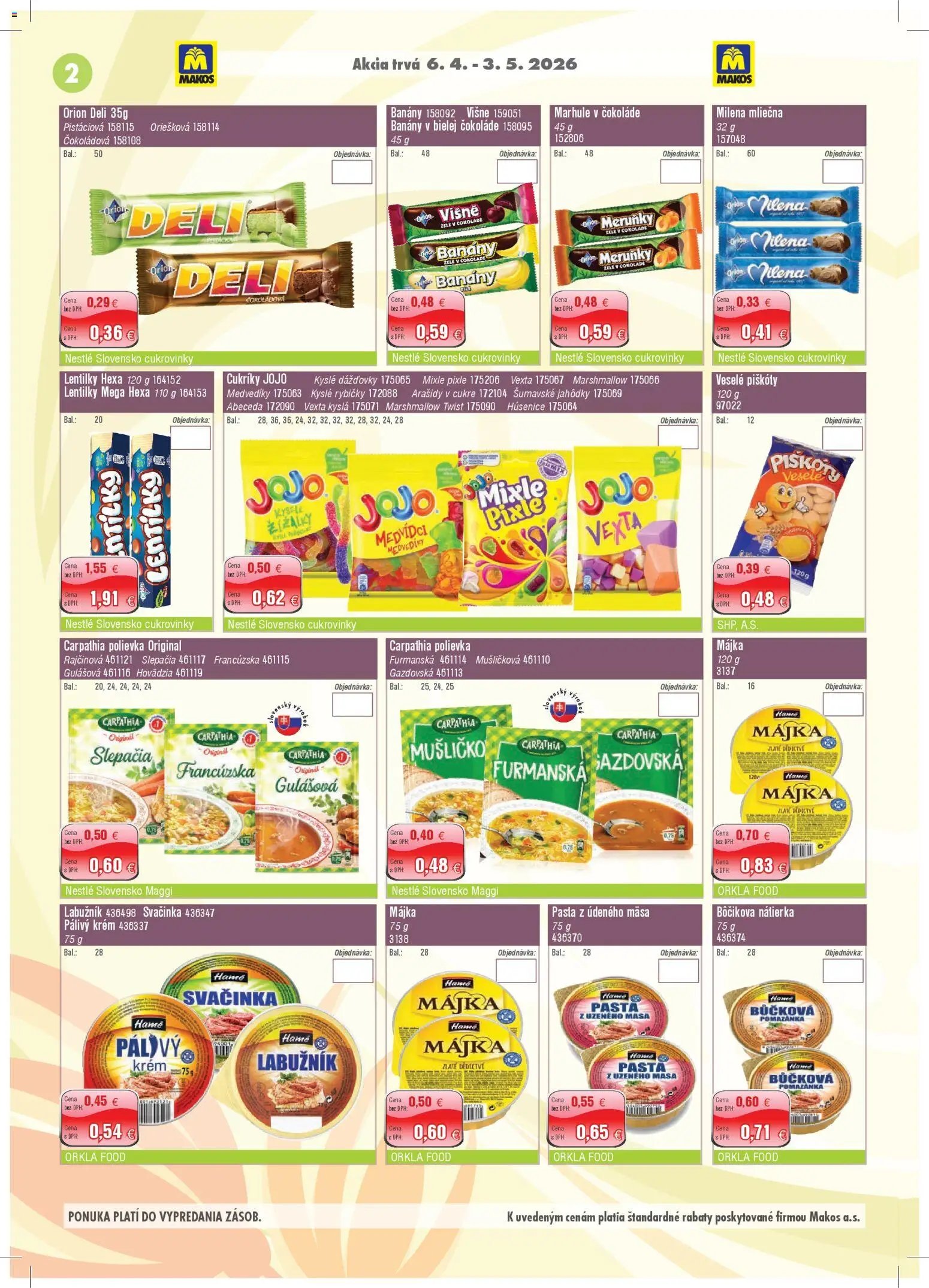 Makos leták (2026-04-06 - 2026-05-03) | 2