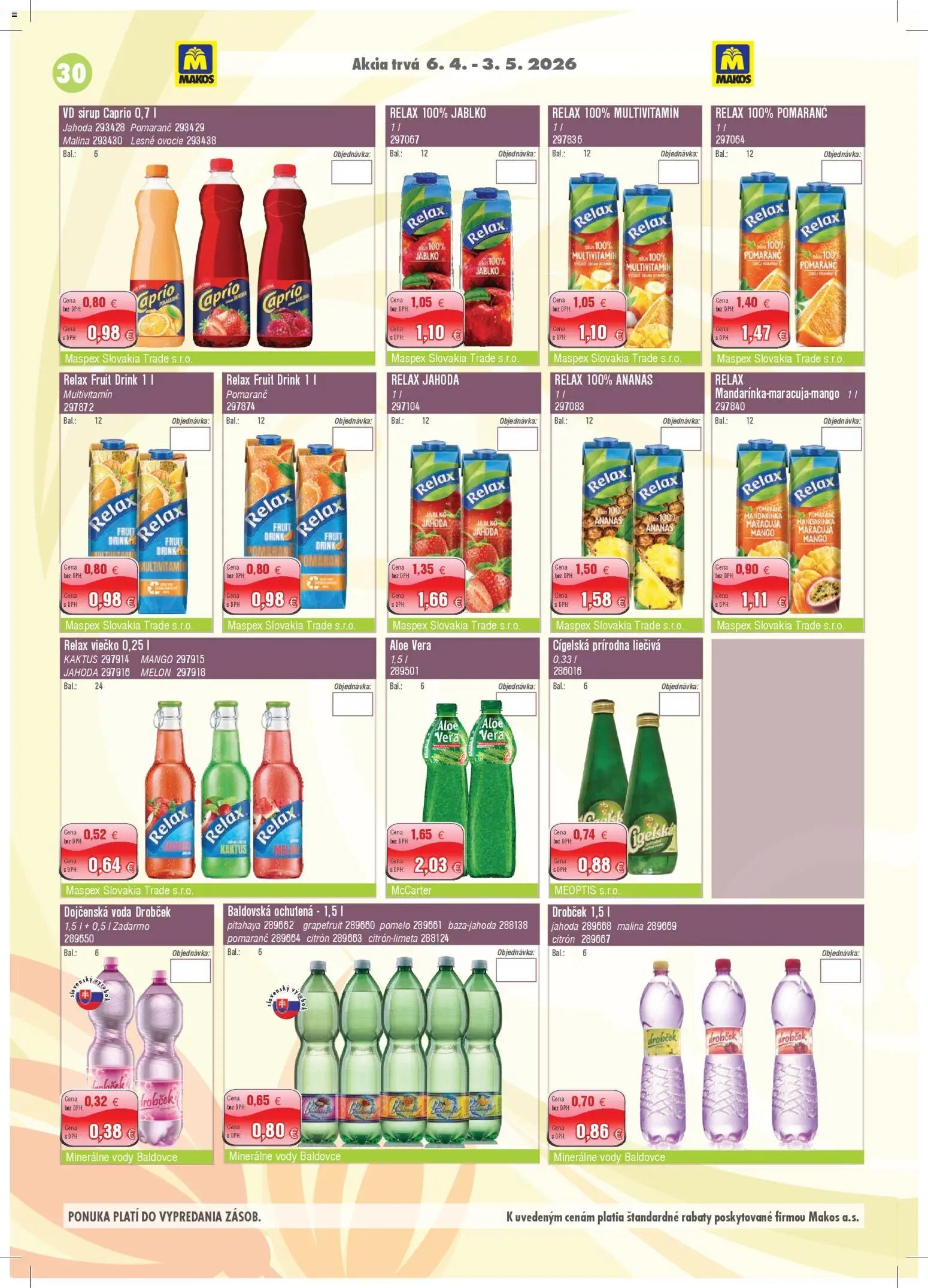 Makos leták (2026-04-06 - 2026-05-03) | 30