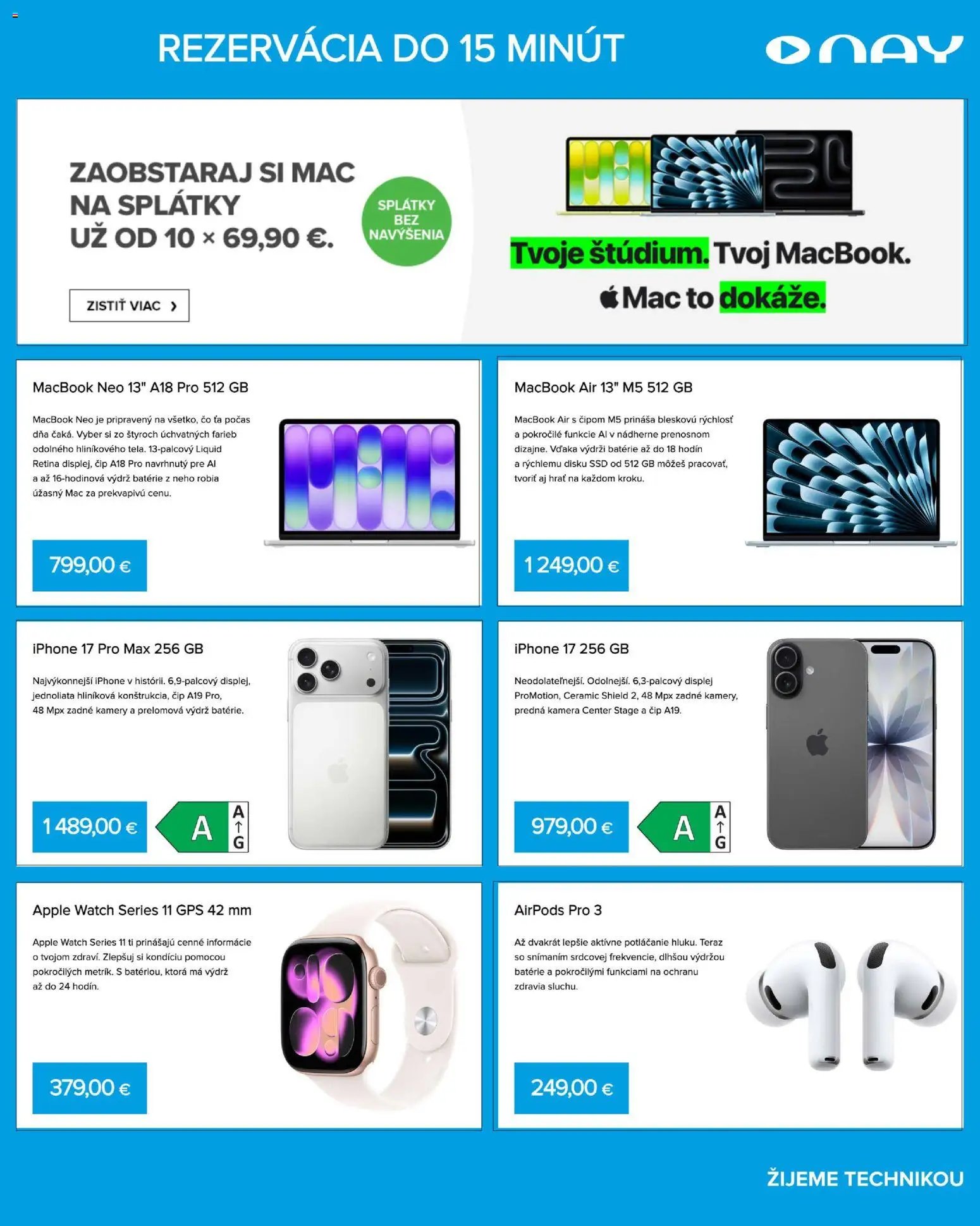 NAY Elektrodom leták