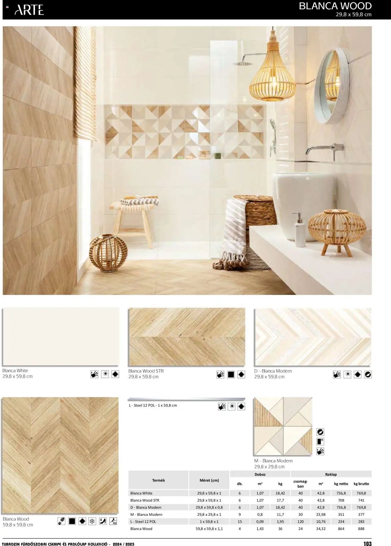 Ingema Katalóg Tubadzin 2024/2025 Hungary (2024-04-01 - 2025-12-31) | 104