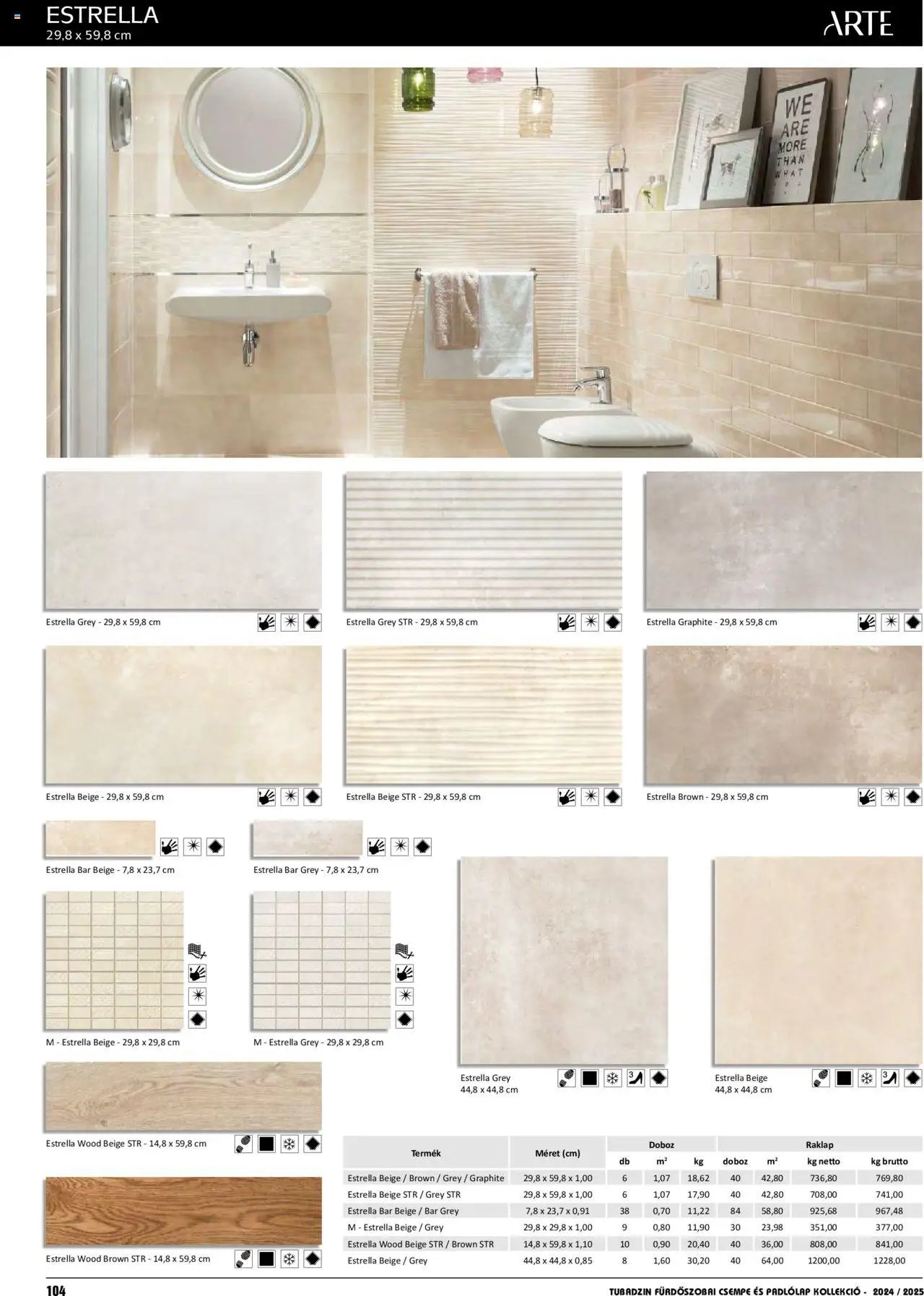 Ingema Katalóg Tubadzin 2024/2025 Hungary (2024-04-01 - 2025-12-31) | 105