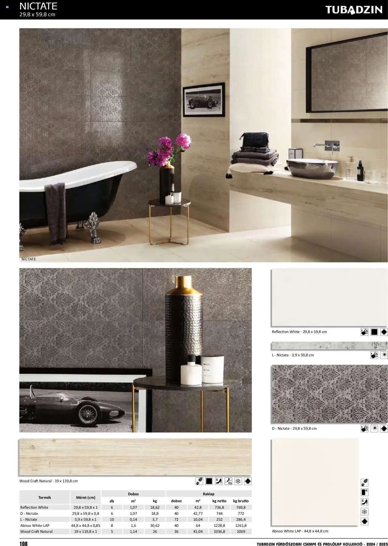 Ingema Katalóg Tubadzin 2024/2025 Hungary (2024-04-01 - 2025-12-31) | 109