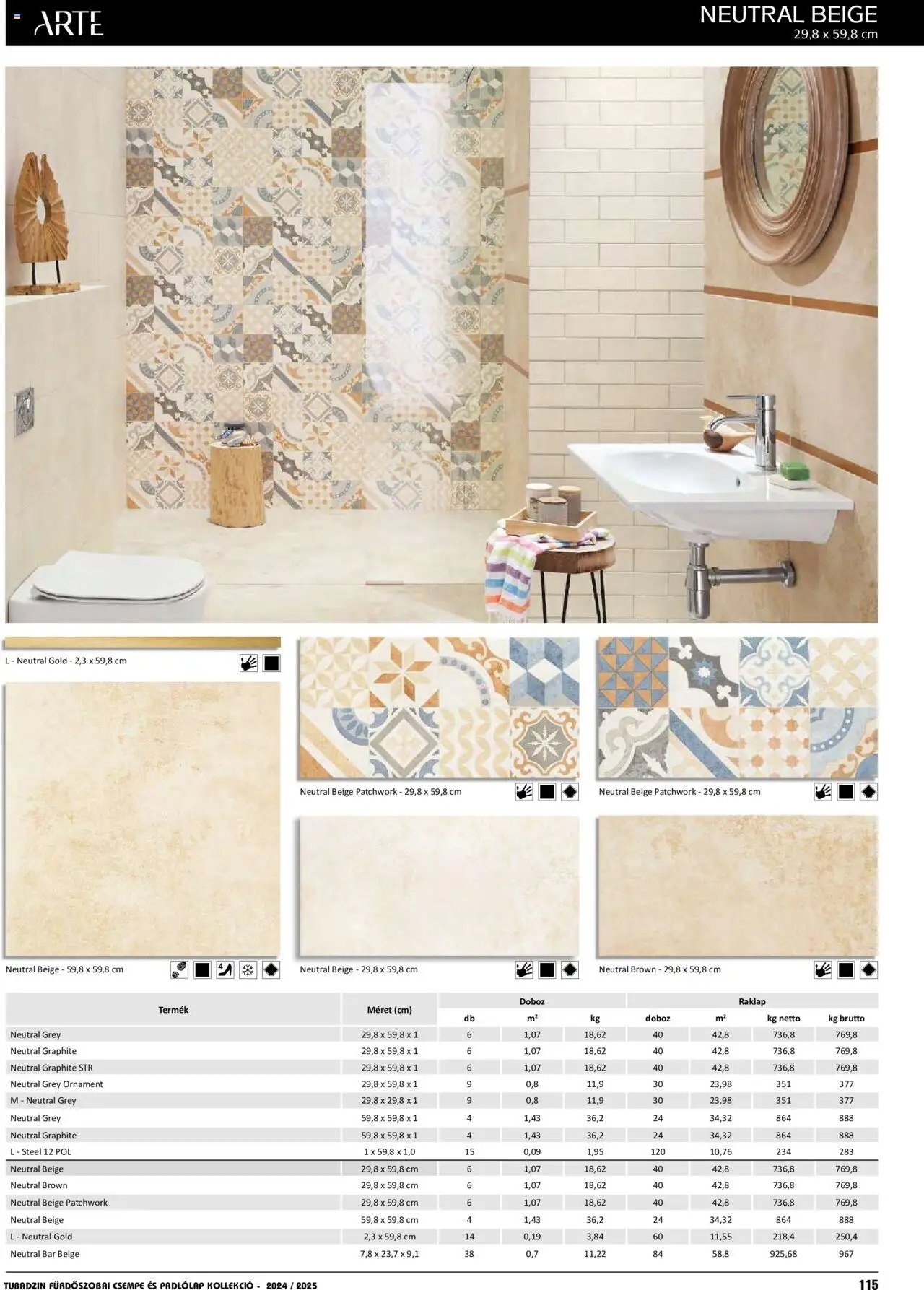 Ingema Katalóg Tubadzin 2024/2025 Hungary (2024-04-01 - 2025-12-31) | 116