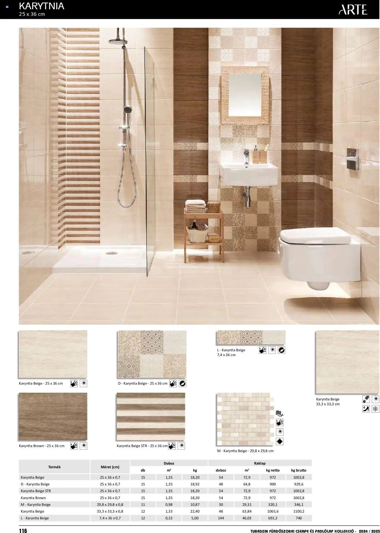 Ingema Katalóg Tubadzin 2024/2025 Hungary (2024-04-01 - 2025-12-31) | 117