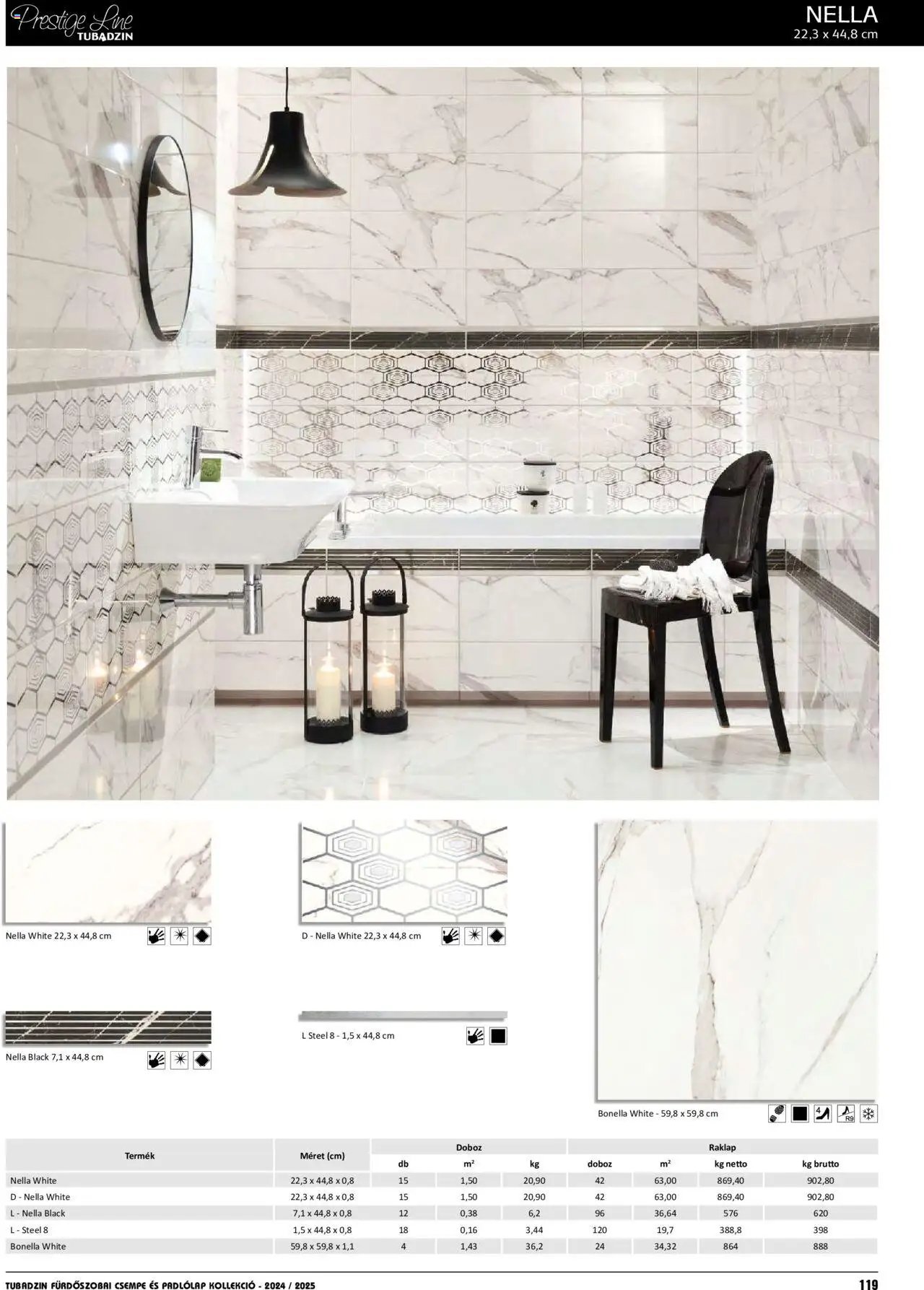 Ingema Katalóg Tubadzin 2024/2025 Hungary (2024-04-01 - 2025-12-31) | 120