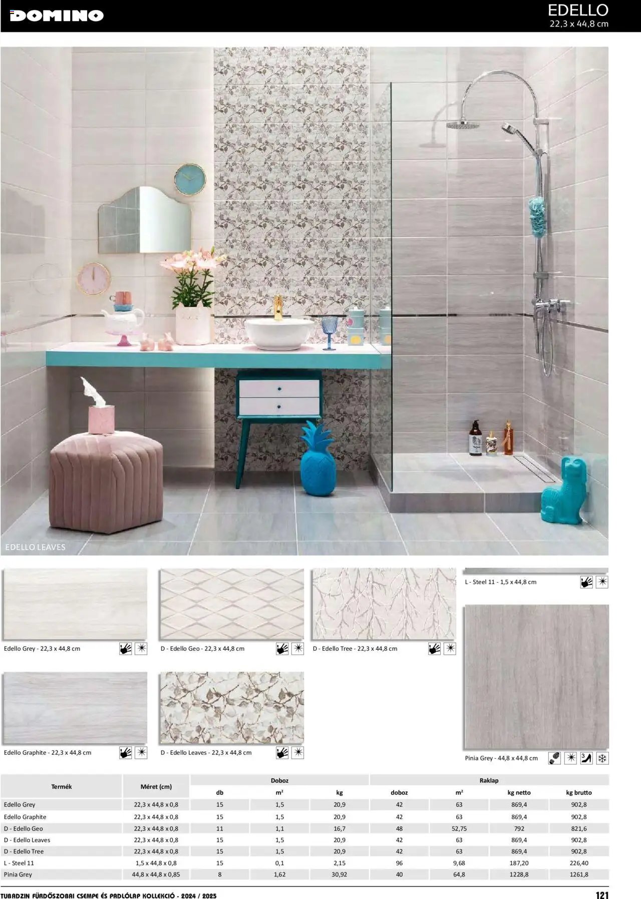 Ingema Katalóg Tubadzin 2024/2025 Hungary (2024-04-01 - 2025-12-31) | 122