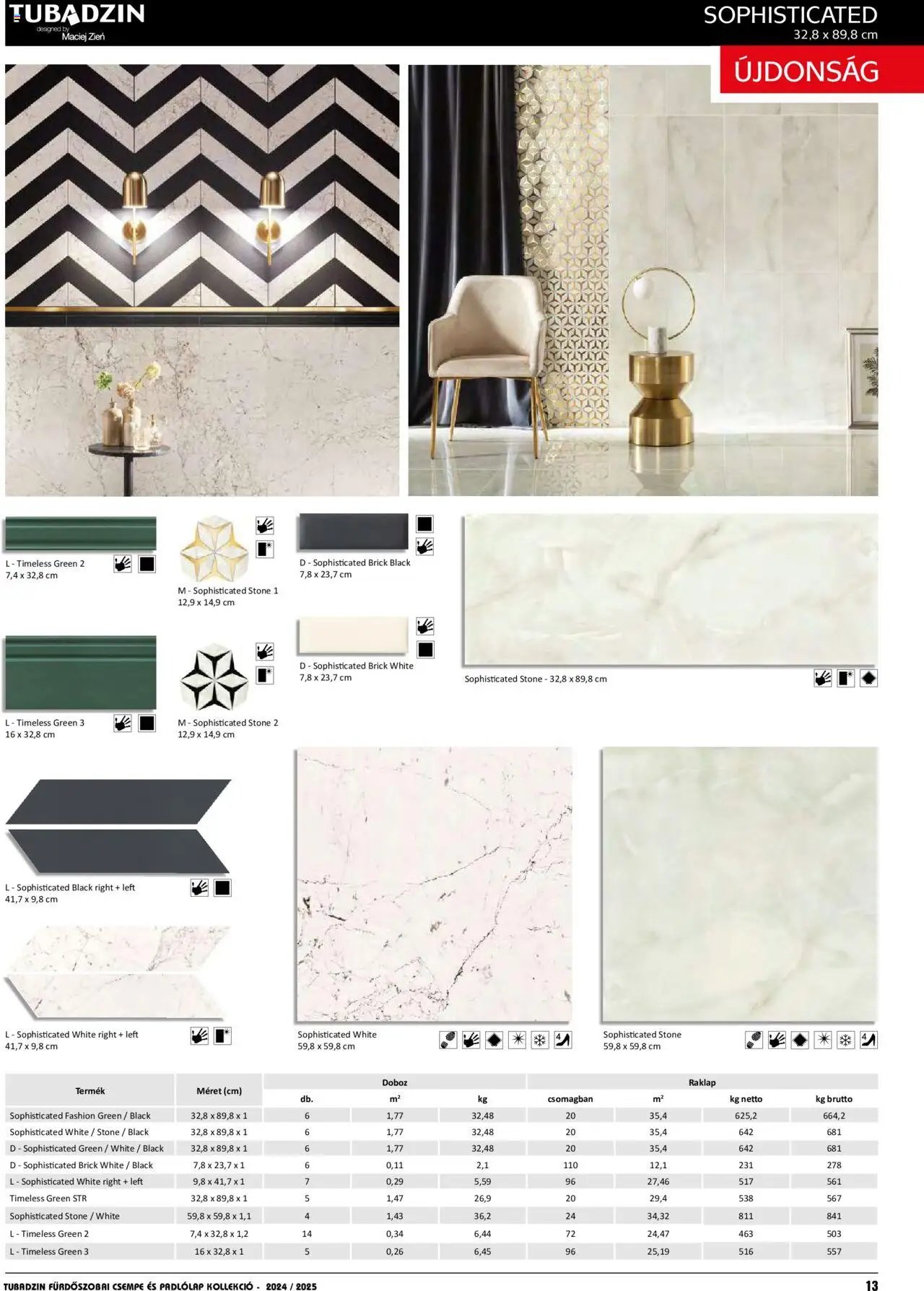 Ingema Katalóg Tubadzin 2024/2025 Hungary (2024-04-01 - 2025-12-31) | 14