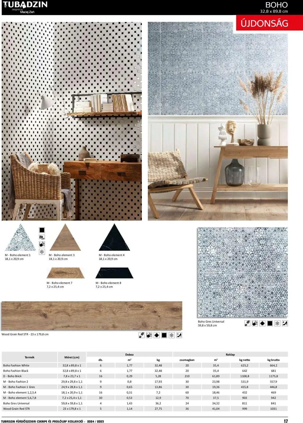 Ingema Katalóg Tubadzin 2024/2025 Hungary (2024-04-01 - 2025-12-31) | 18