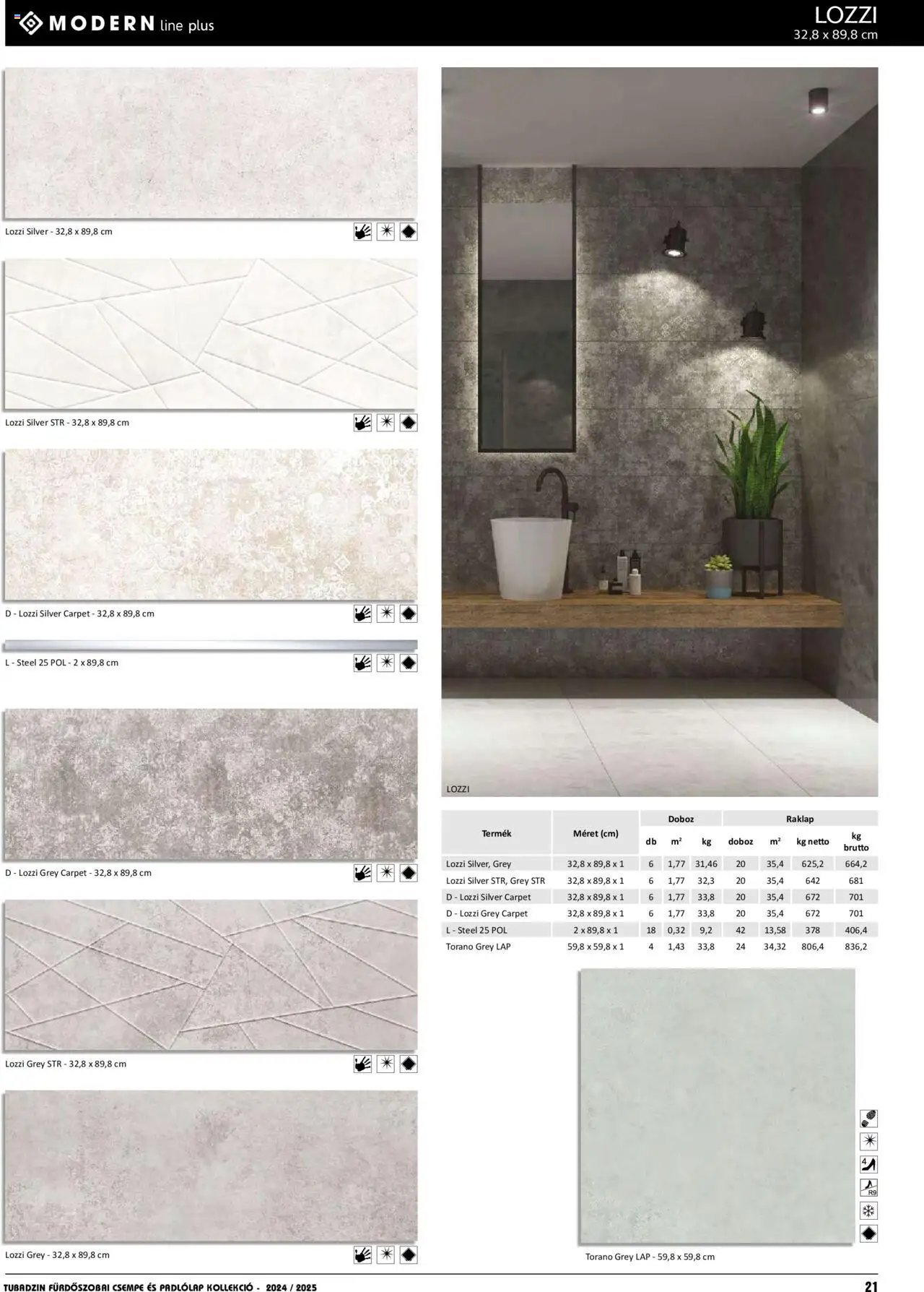 Ingema Katalóg Tubadzin 2024/2025 Hungary (2024-04-01 - 2025-12-31) | 22