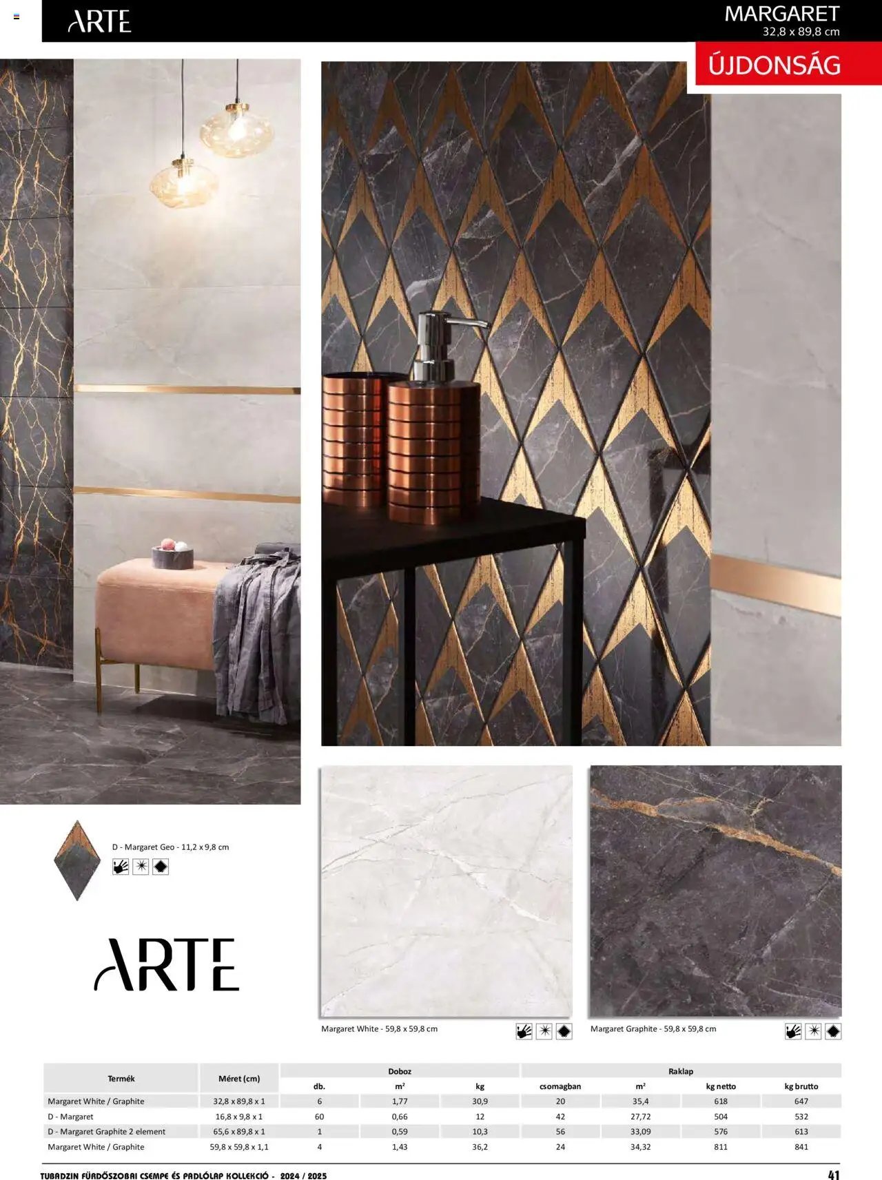 Ingema Katalóg Tubadzin 2024/2025 Hungary (2024-04-01 - 2025-12-31) | 42