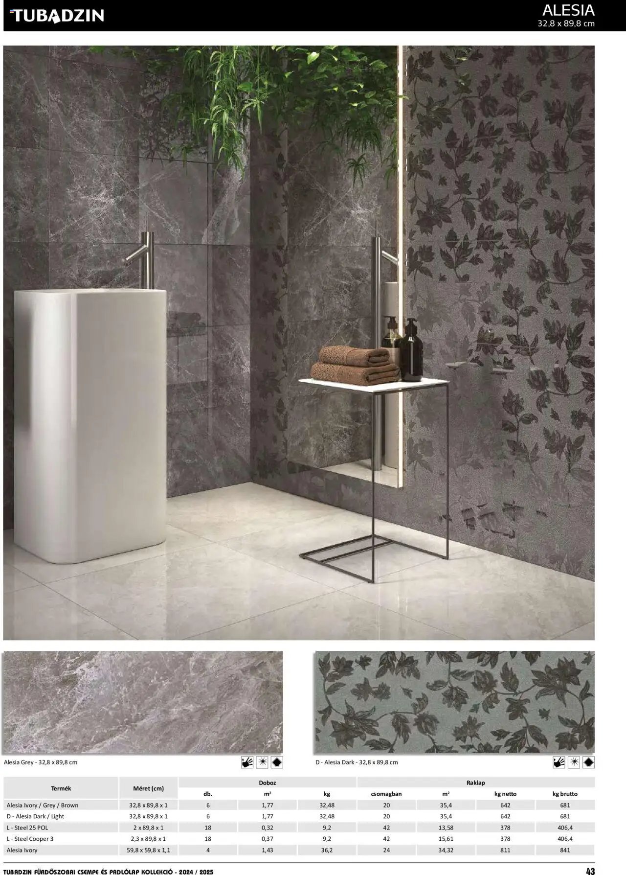 Ingema Katalóg Tubadzin 2024/2025 Hungary (2024-04-01 - 2025-12-31) | 44