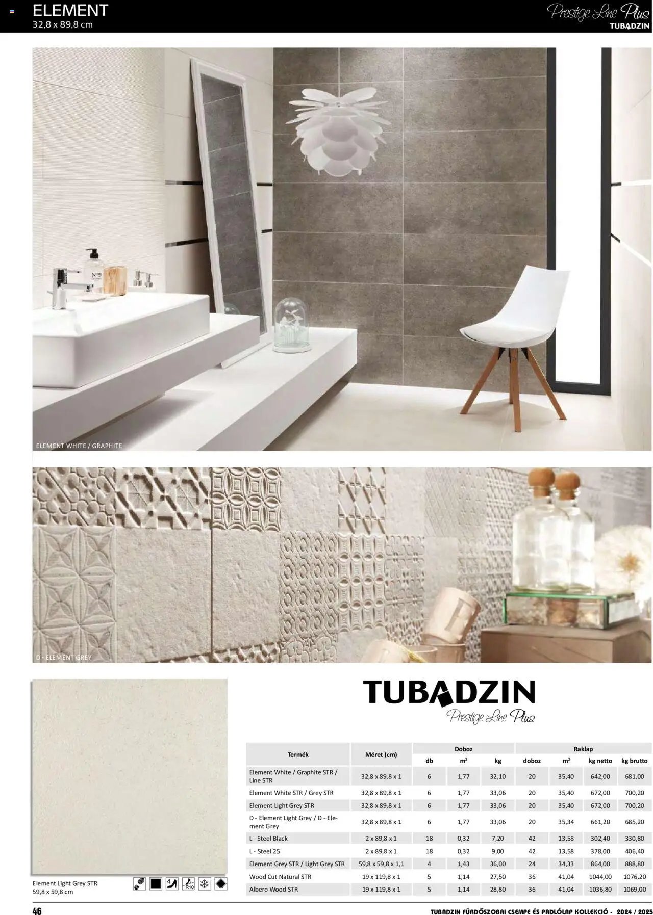 Ingema Katalóg Tubadzin 2024/2025 Hungary (2024-04-01 - 2025-12-31) | 47