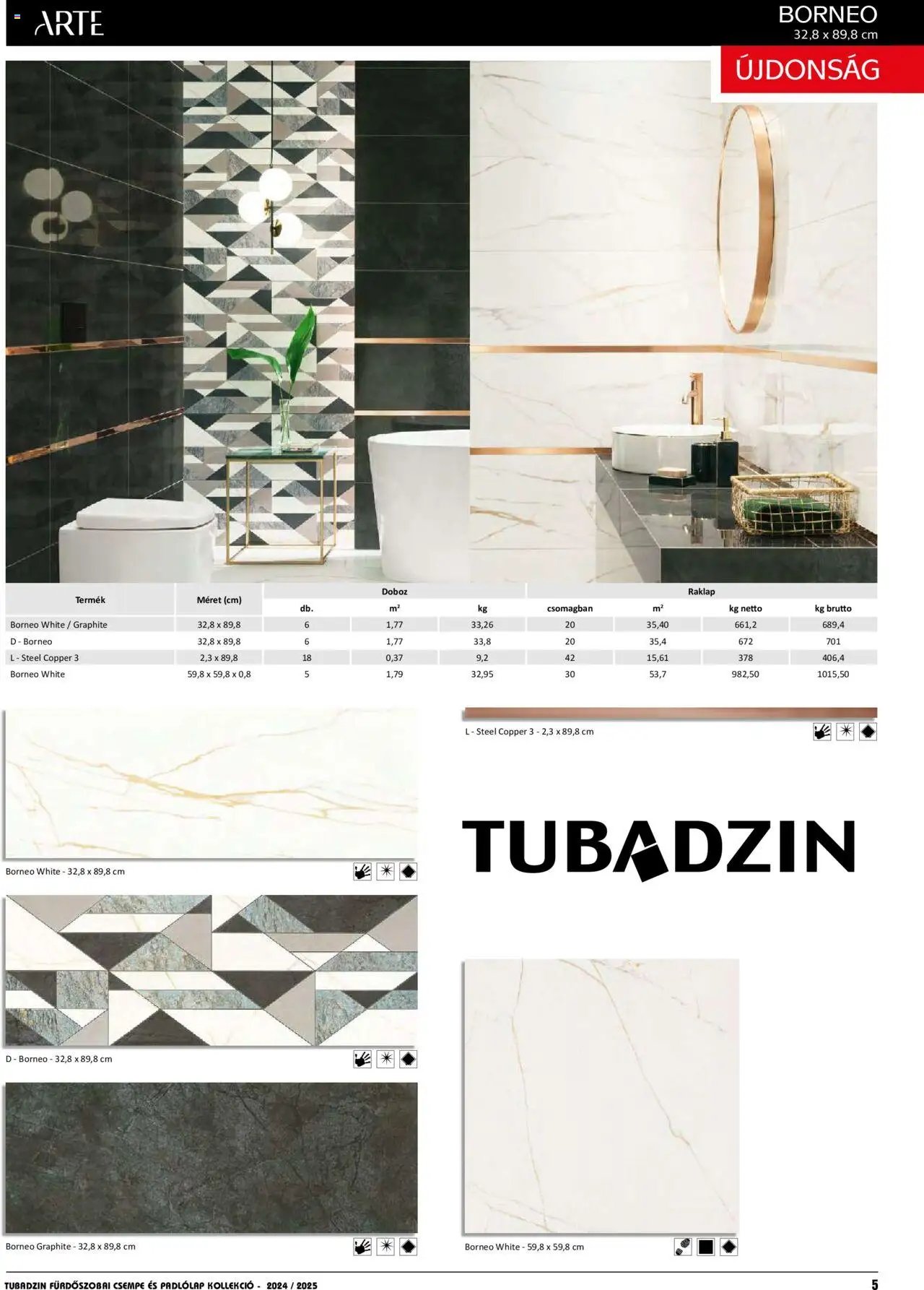 Ingema Katalóg Tubadzin 2024/2025 Hungary (2024-04-01 - 2025-12-31) | 6