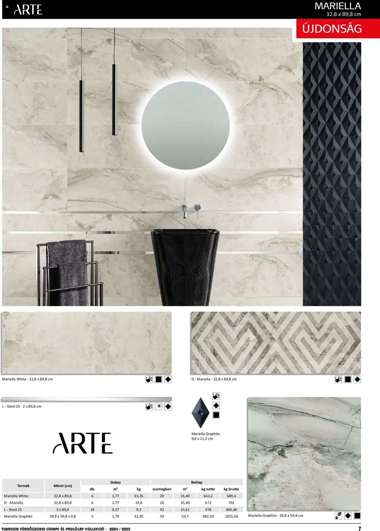 Ingema Katalóg Tubadzin 2024/2025 Hungary (2024-04-01 - 2025-12-31) | 8