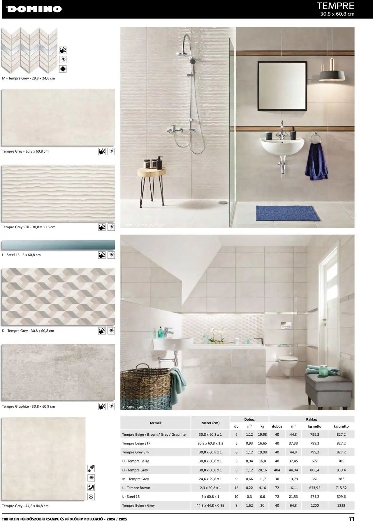 Ingema Katalóg Tubadzin 2024/2025 Hungary (2024-04-01 - 2025-12-31) | 72