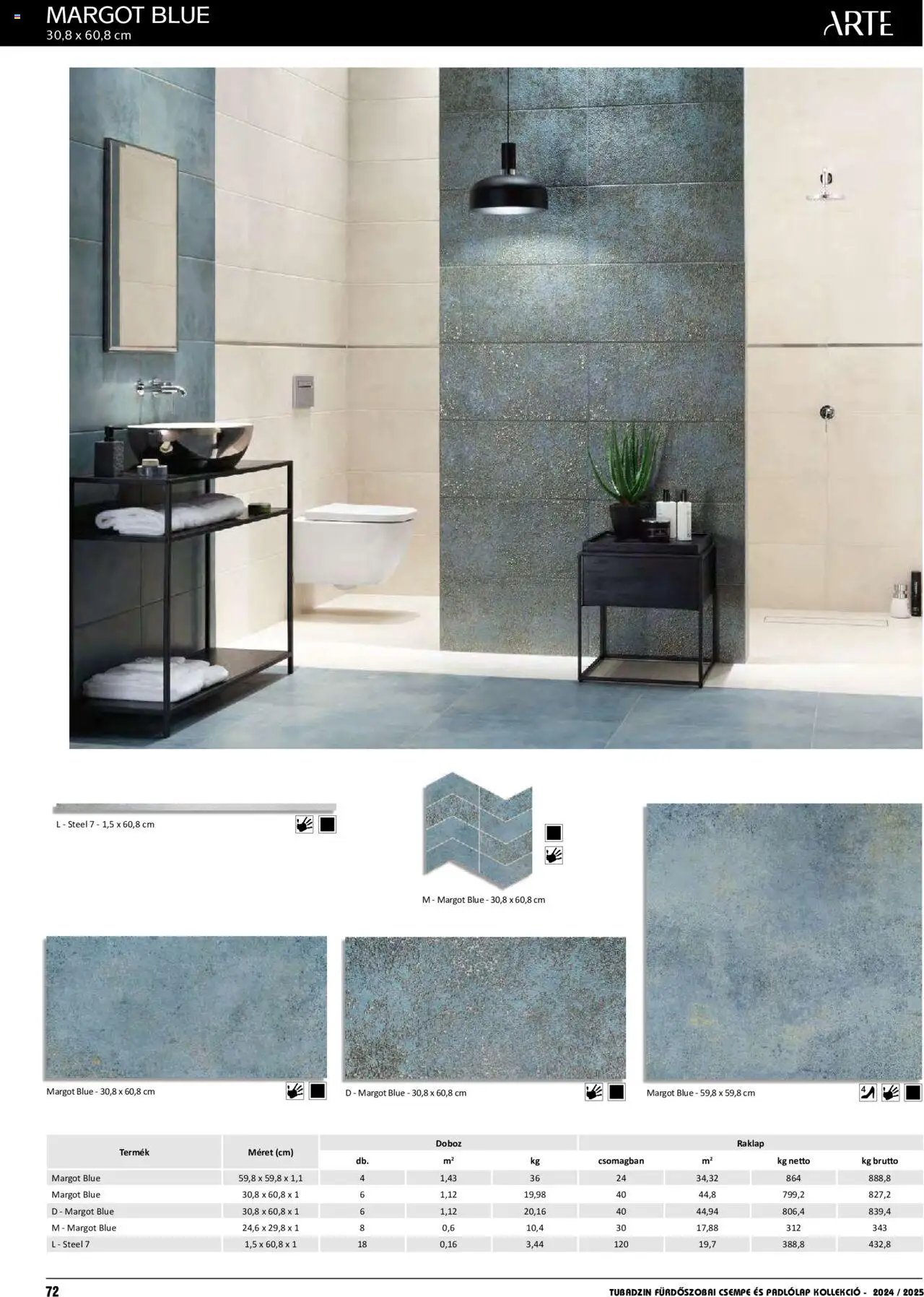 Ingema Katalóg Tubadzin 2024/2025 Hungary (2024-04-01 - 2025-12-31) | 73