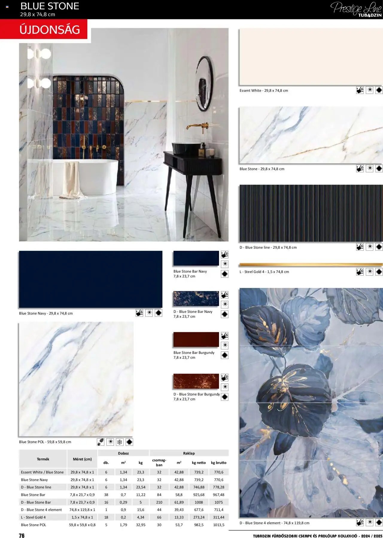 Ingema Katalóg Tubadzin 2024/2025 Hungary (2024-04-01 - 2025-12-31) | 77