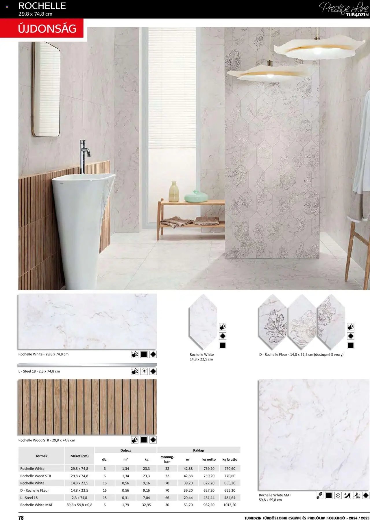 Ingema Katalóg Tubadzin 2024/2025 Hungary (2024-04-01 - 2025-12-31) | 79