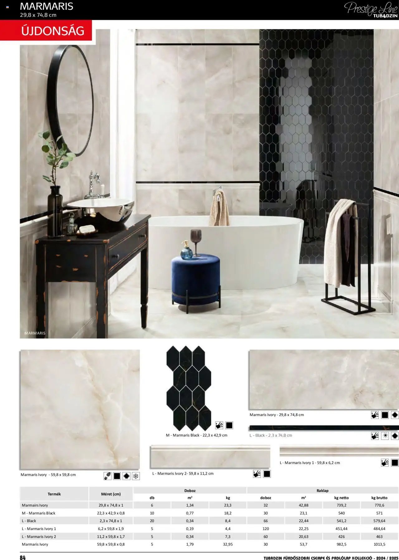 Ingema Katalóg Tubadzin 2024/2025 Hungary (2024-04-01 - 2025-12-31) | 85