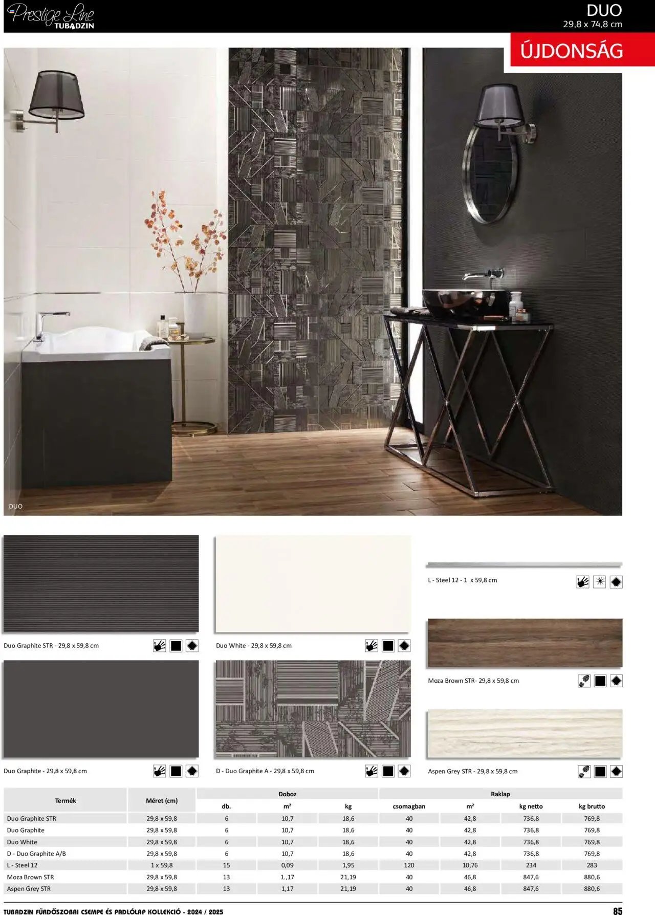 Ingema Katalóg Tubadzin 2024/2025 Hungary (2024-04-01 - 2025-12-31) | 86