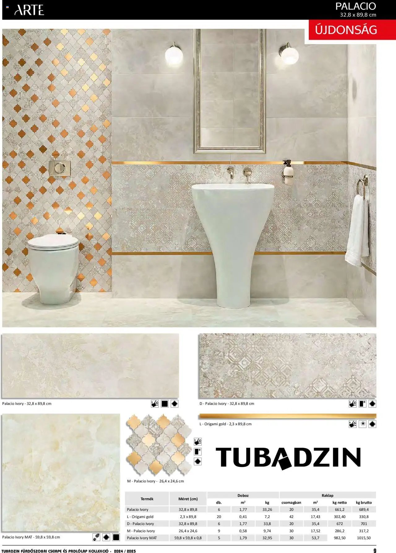 Ingema Katalóg Tubadzin 2024/2025 Hungary (2024-04-01 - 2025-12-31) | 10