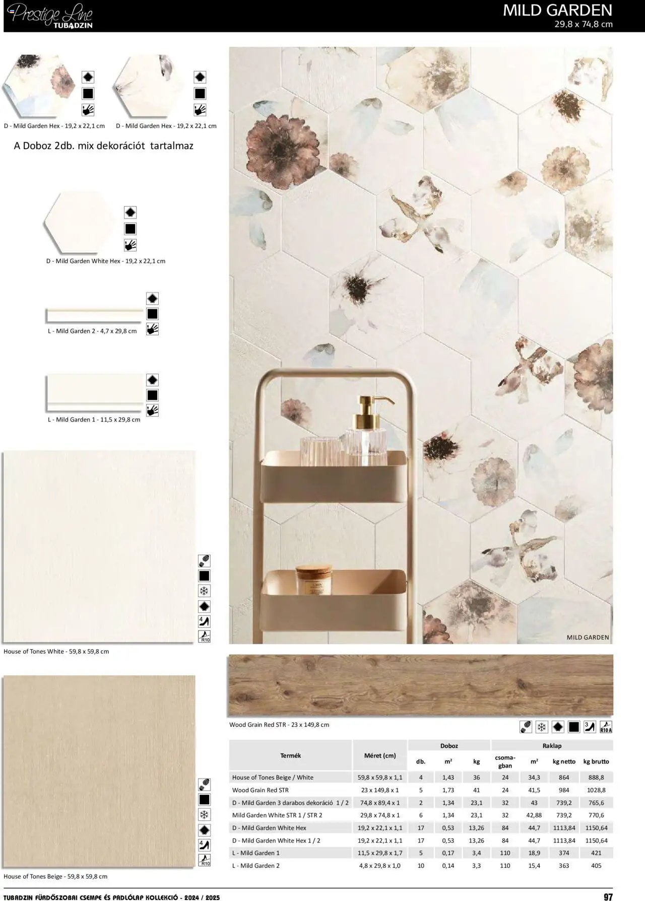 Ingema Katalóg Tubadzin 2024/2025 Hungary (2024-04-01 - 2025-12-31) | 98