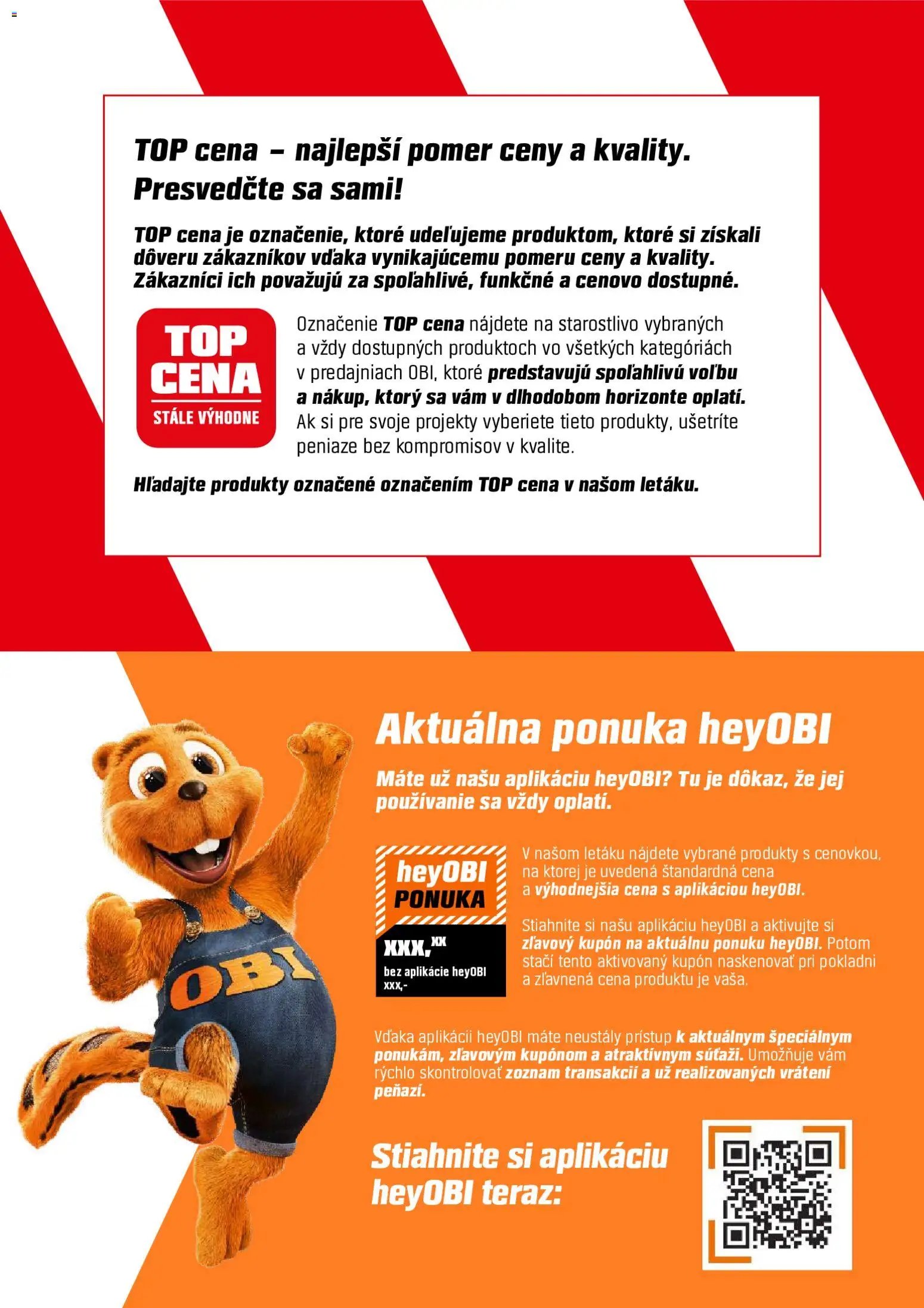 OBI leták