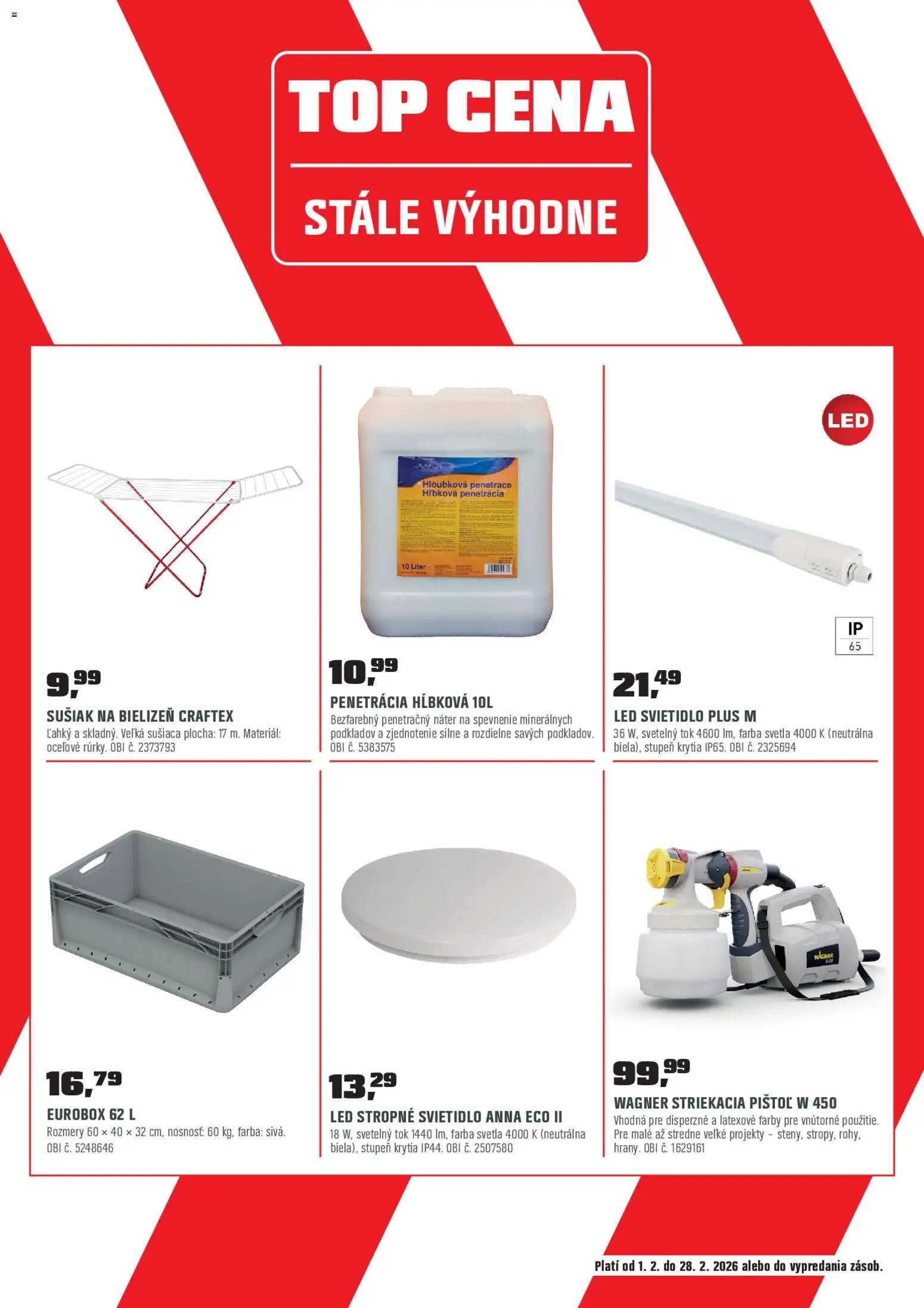 OBI leták (2026-02-01 - 2026-02-28) | 17