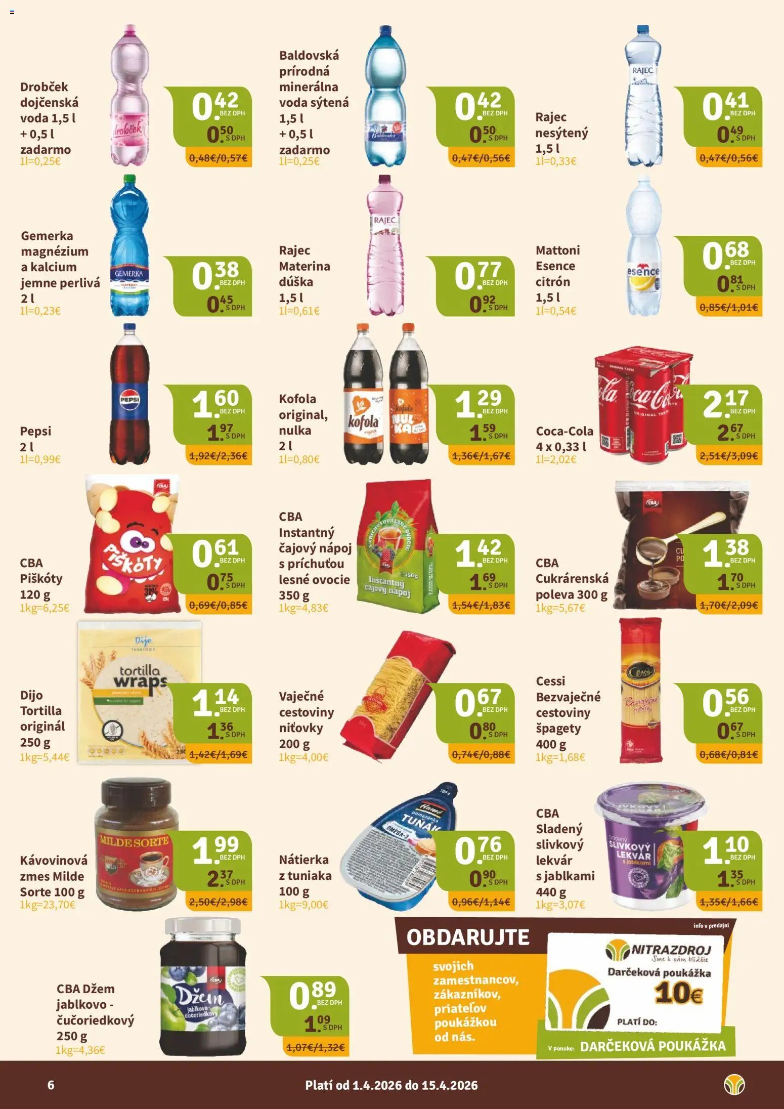 Nitrazdroj diskont (2026-04-01 - 2026-04-15) | 6