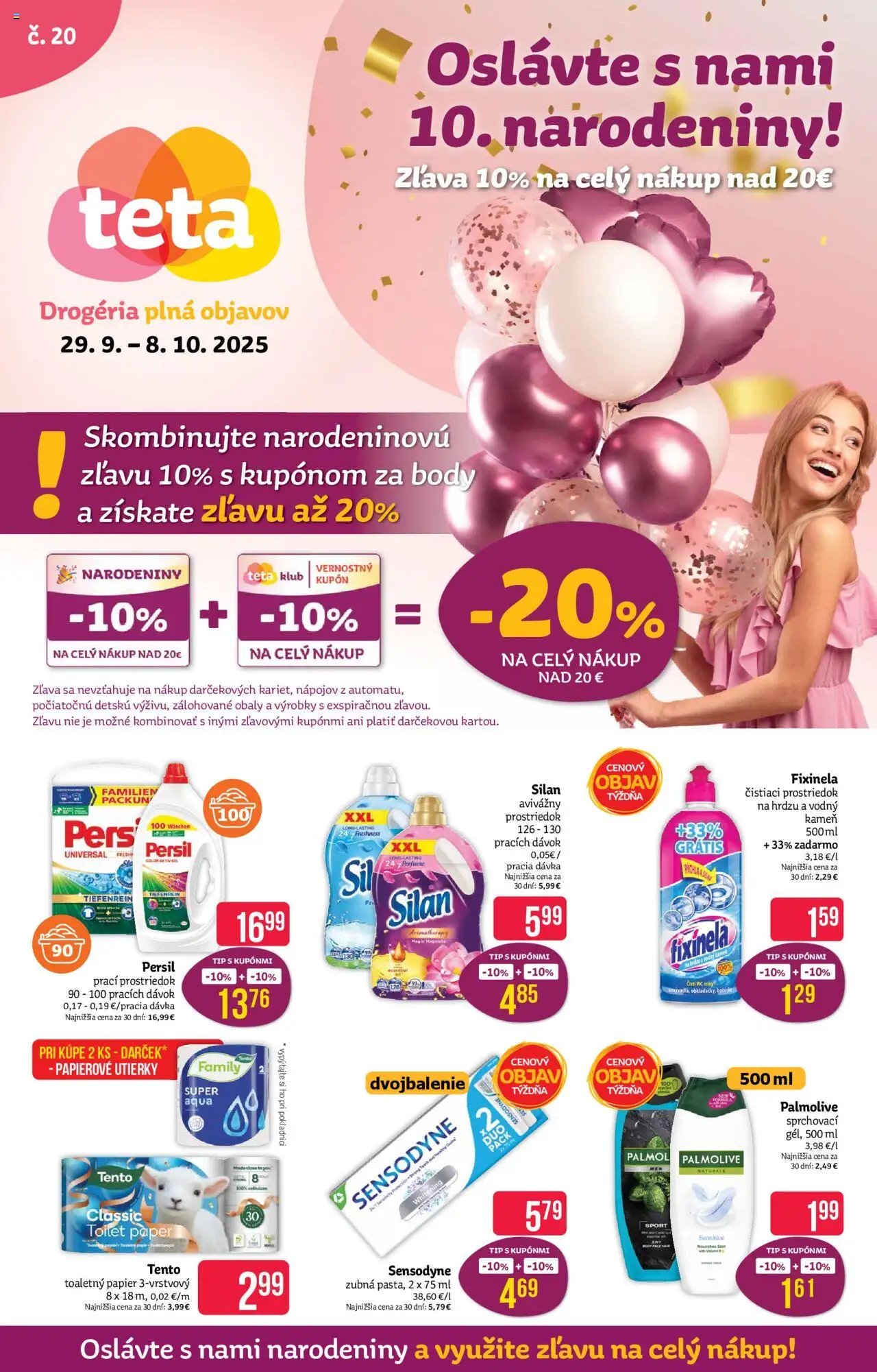 Teta drogerie leták (2025-09-29 - 2025-10-08) | 1