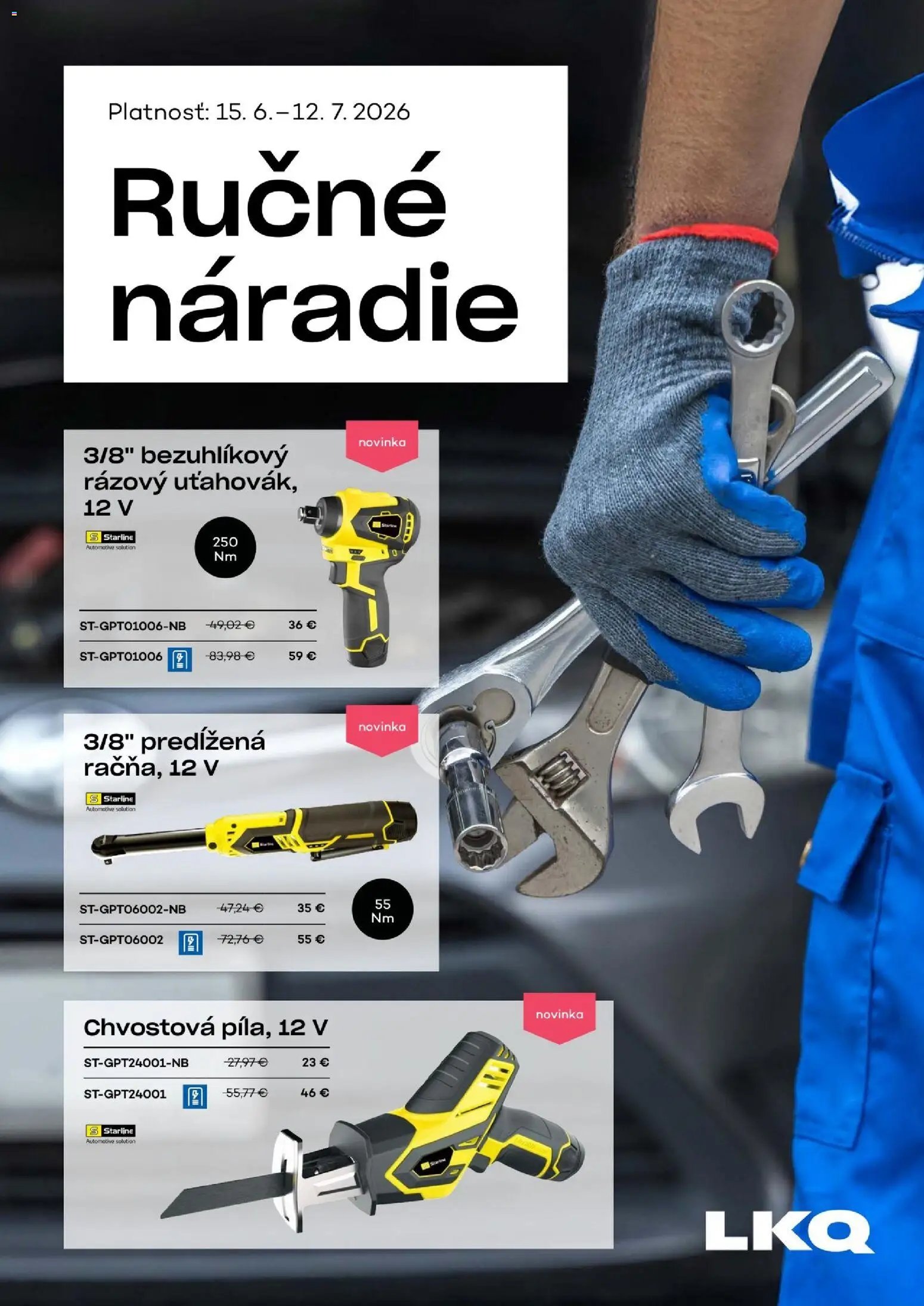 Auto Kelly ručné náradie