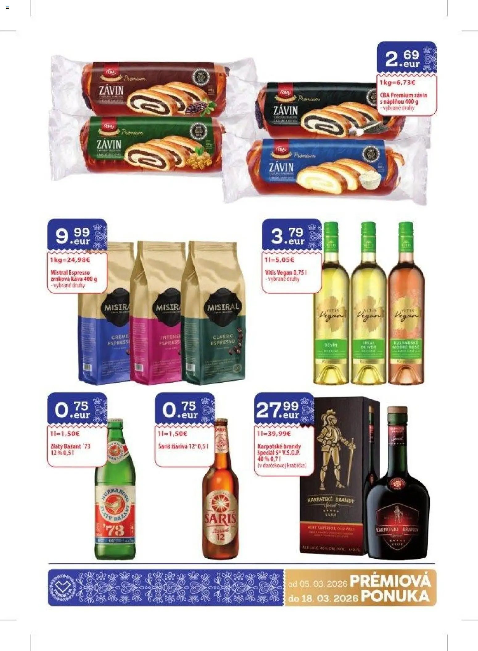 KARMEN CBA leták (2026-03-05 - 2026-03-18) | 29