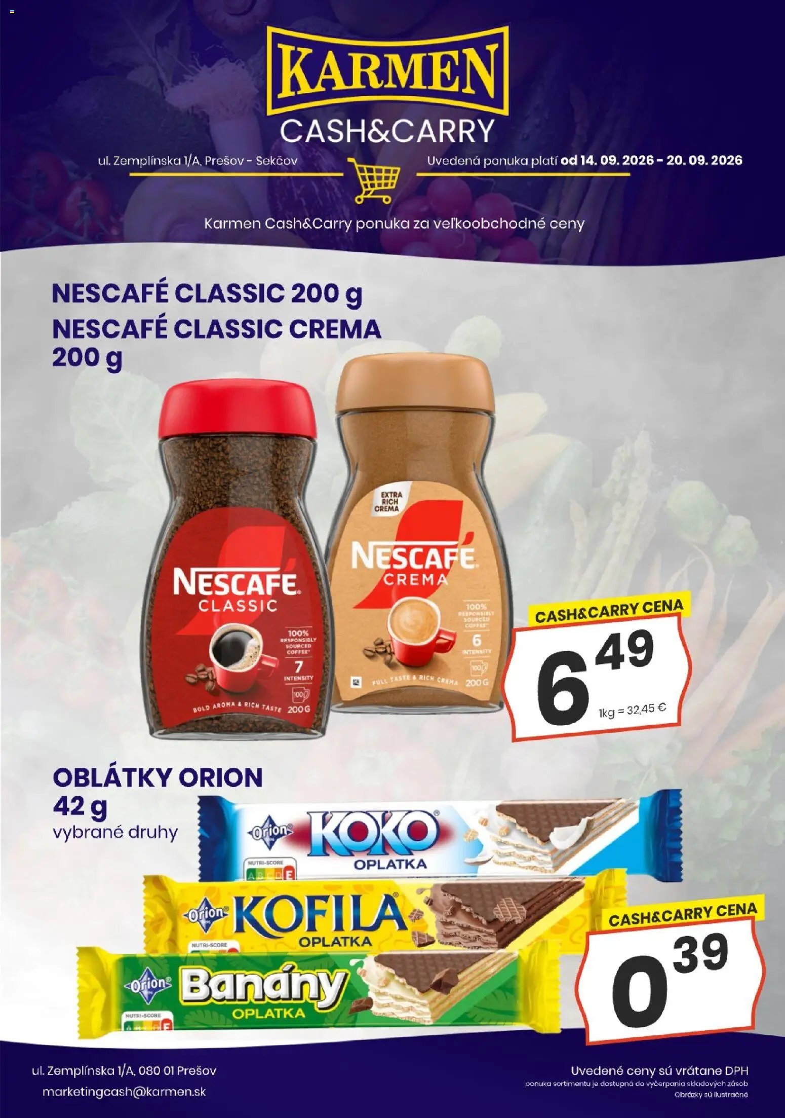 KARMEN CBA Cash & Carry